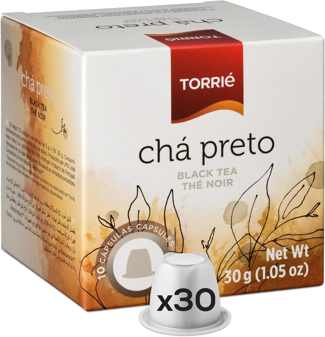 Black Tea Nespresso® Compatible Coffee Machine Pods