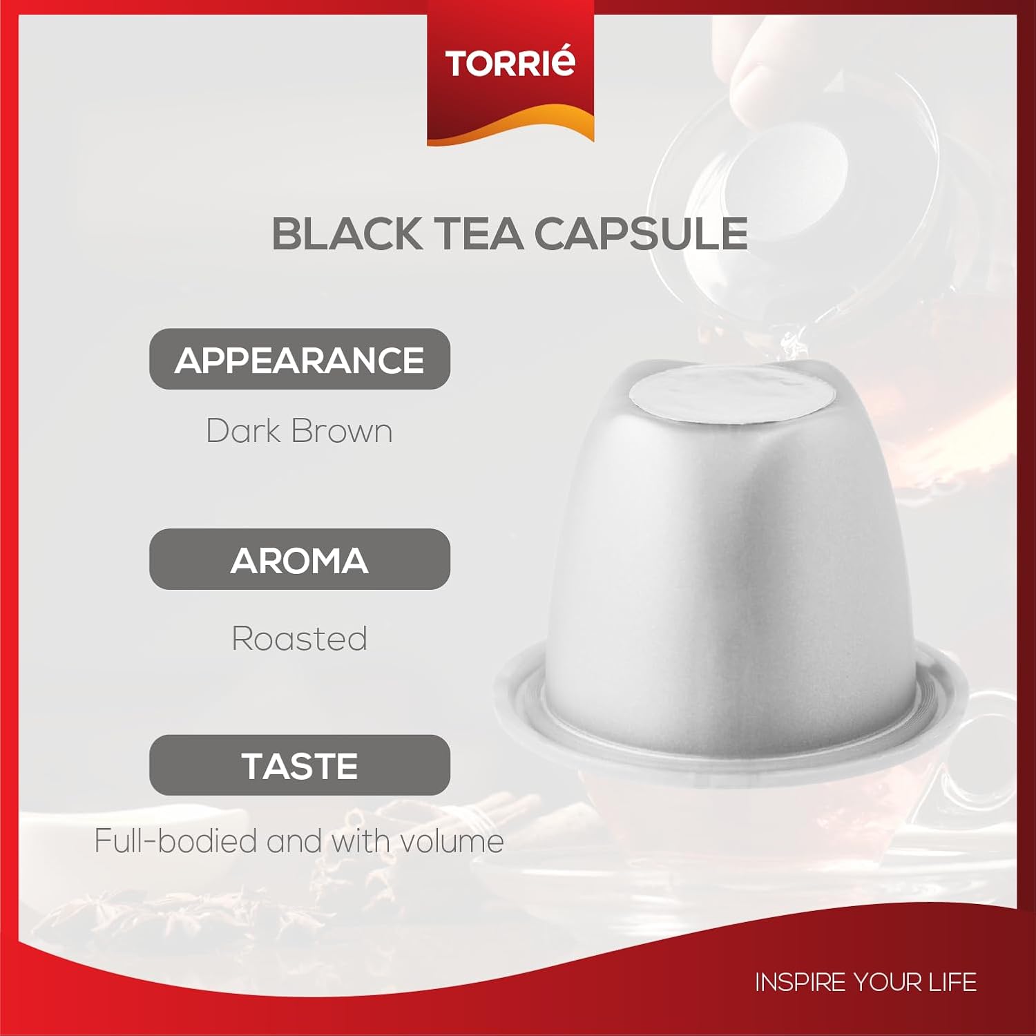 Black Tea Nespresso® Compatible Coffee Machine Pods