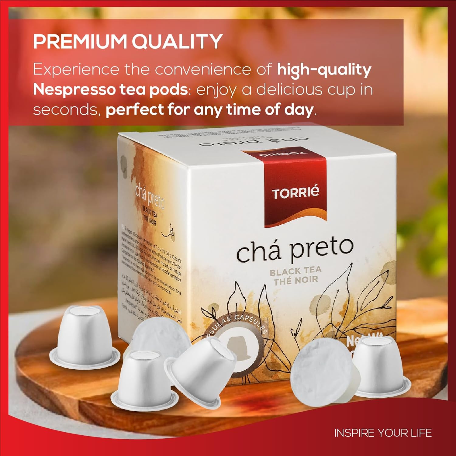 Black Tea Nespresso® Compatible Coffee Machine Pods