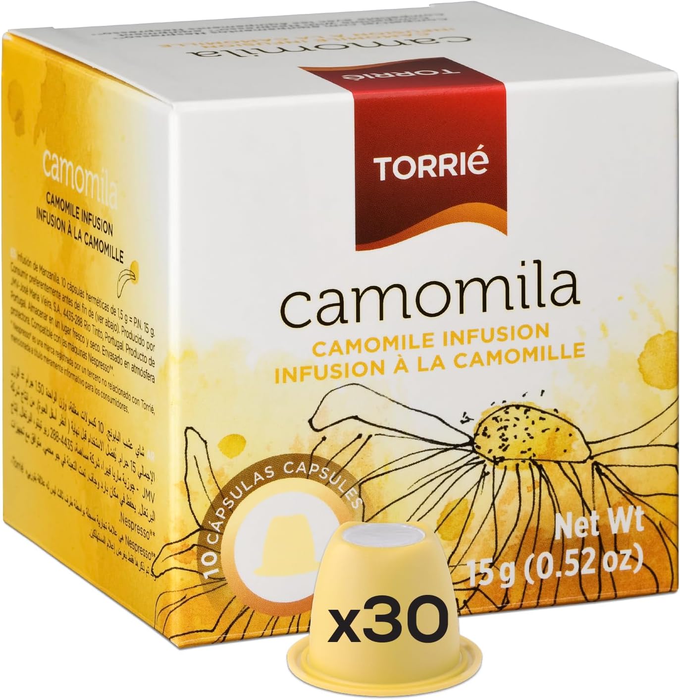 Camomile Tea Nespresso® Compatible Coffee Machine Pods