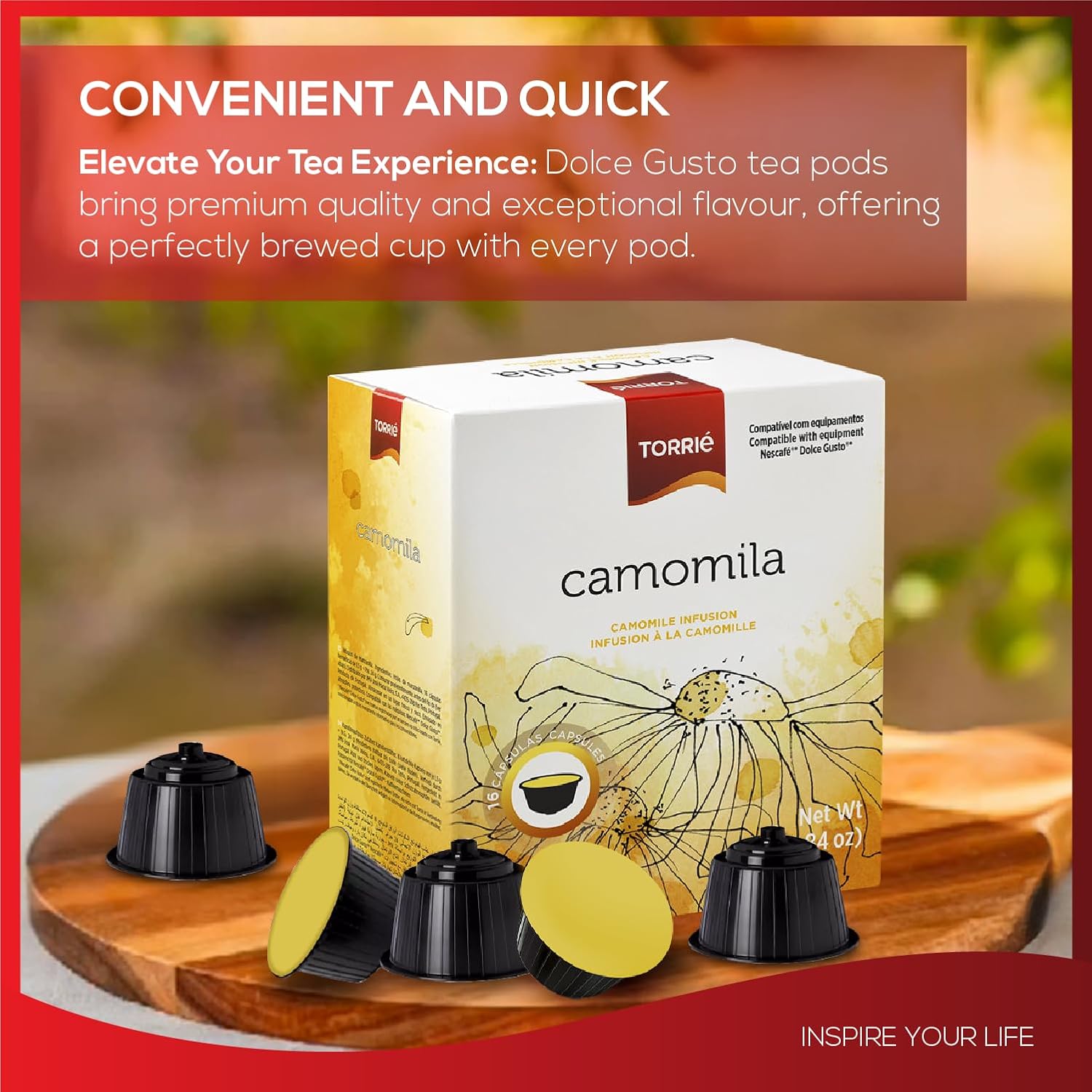Camomile Tea - Dolce Gusto® Compatible Coffee Machine Pods