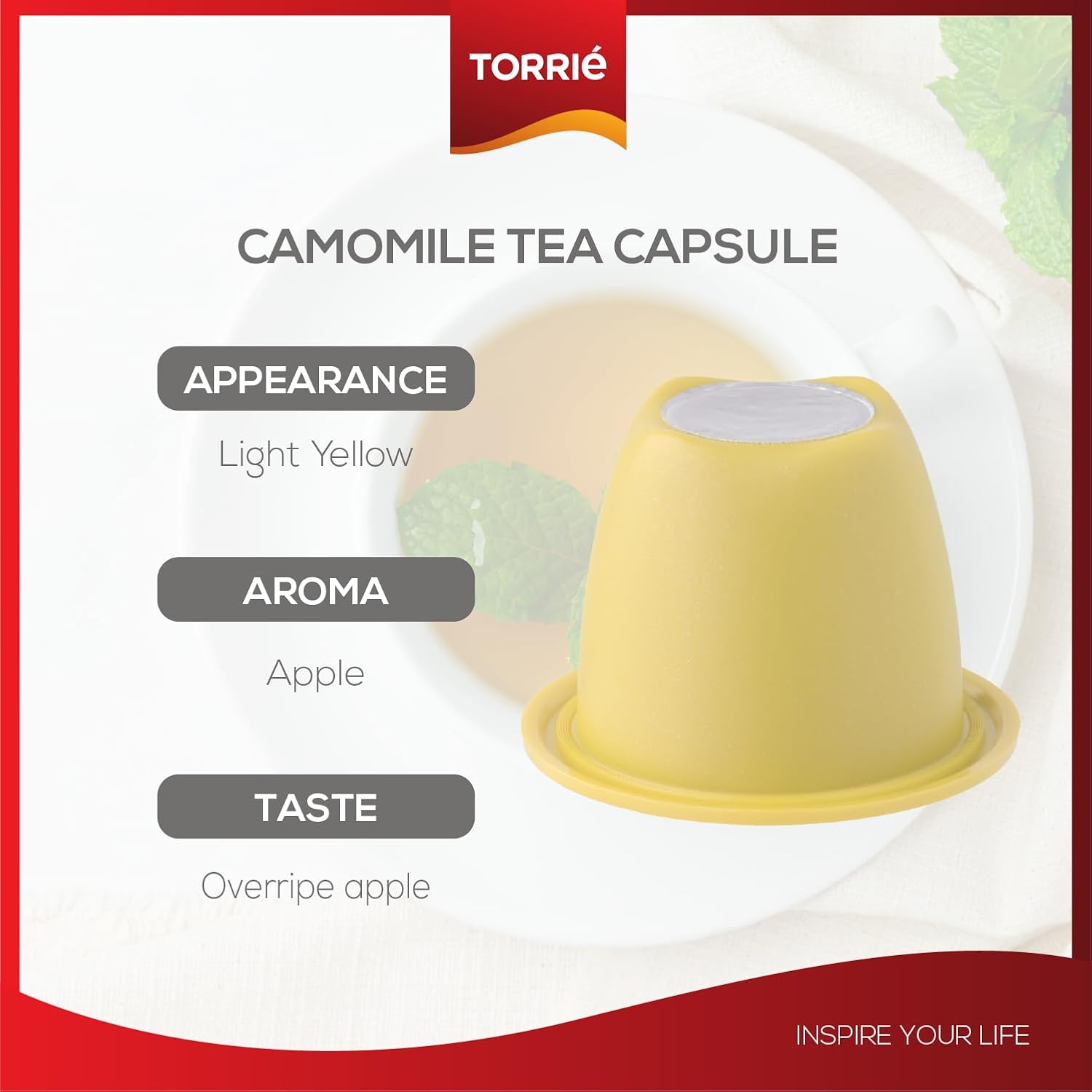 Camomile Tea Nespresso® Compatible Coffee Machine Pods