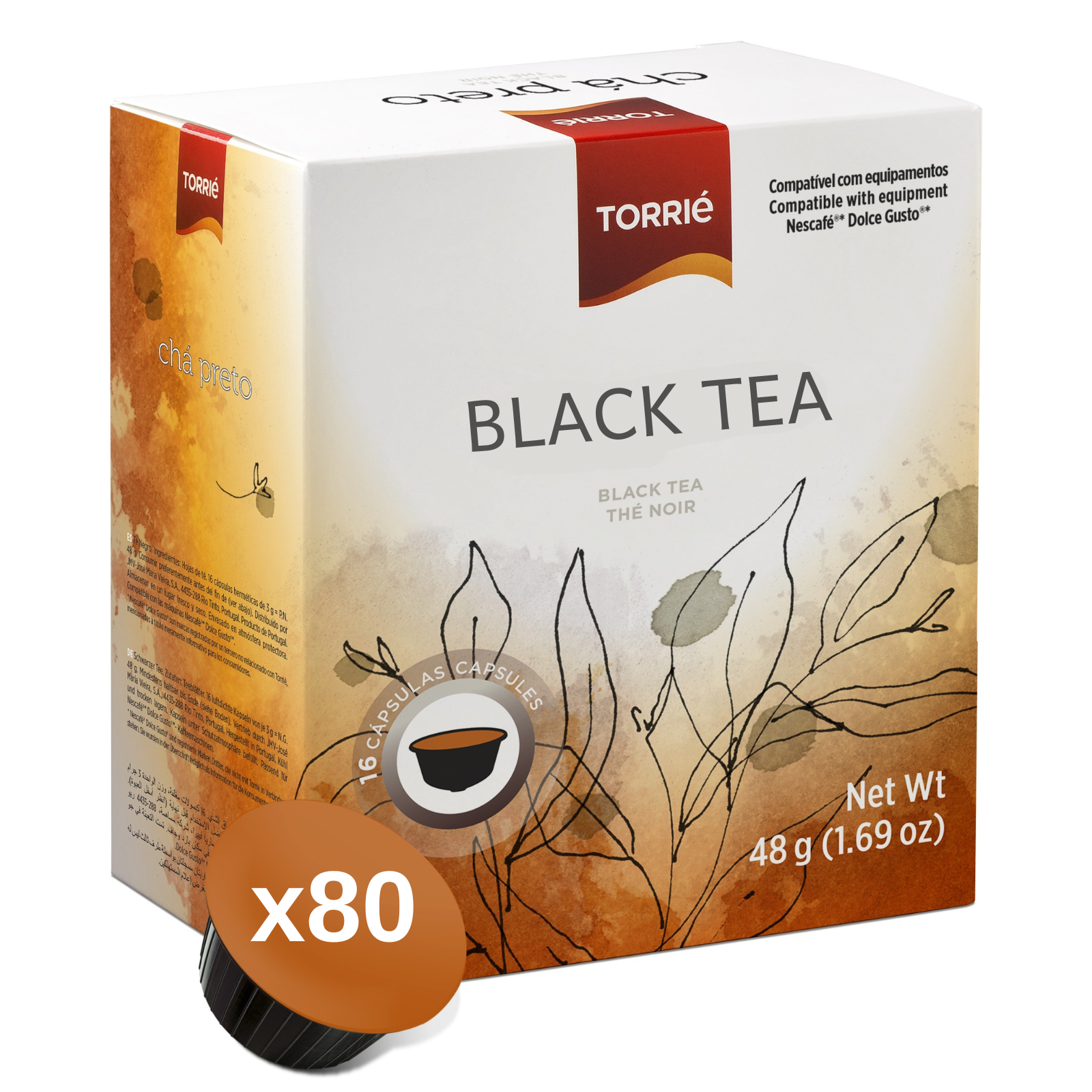 Black Tea - Dolce Gusto® Compatible Coffee Machine Pods