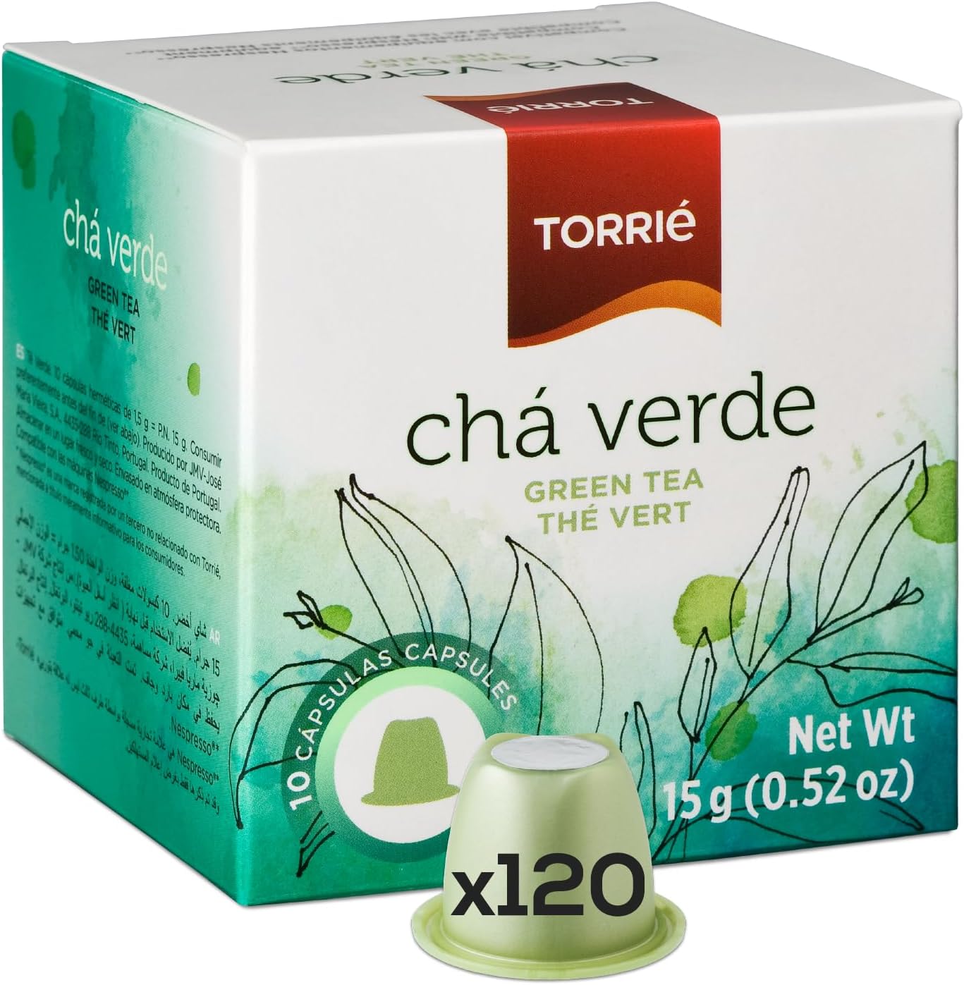 Green Tea Nespresso® Compatible Coffee Machine Pods