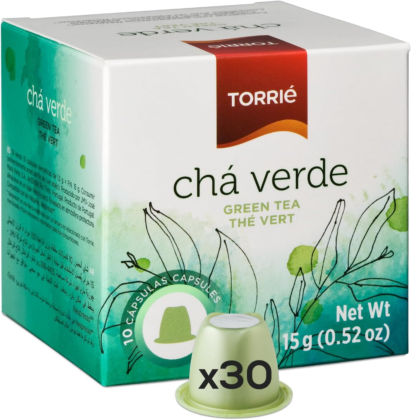 Green Tea Nespresso® Compatible Coffee Machine Pods