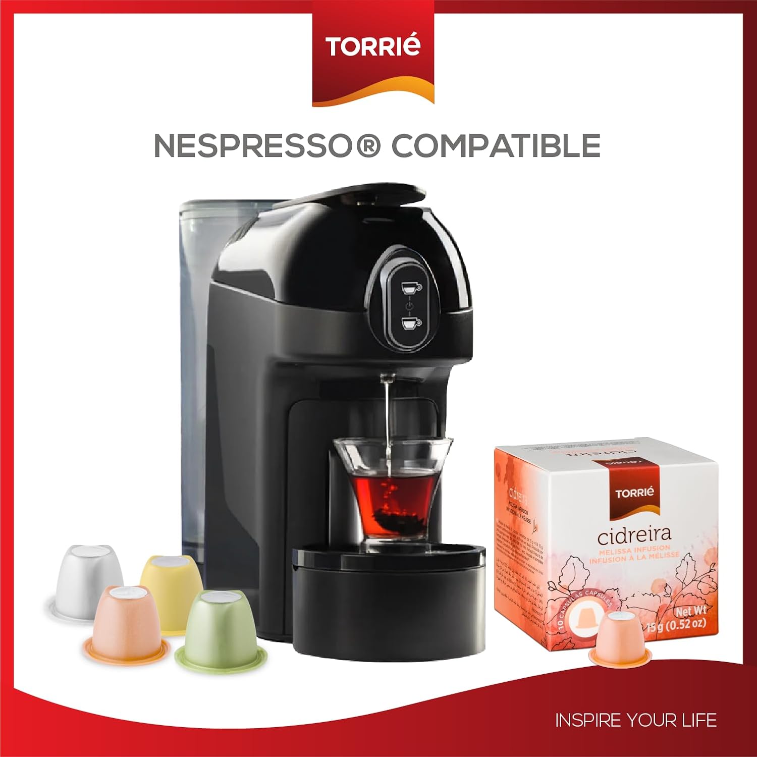 Lemon Balm Tea Nespresso® Compatible Coffee Machine Pods