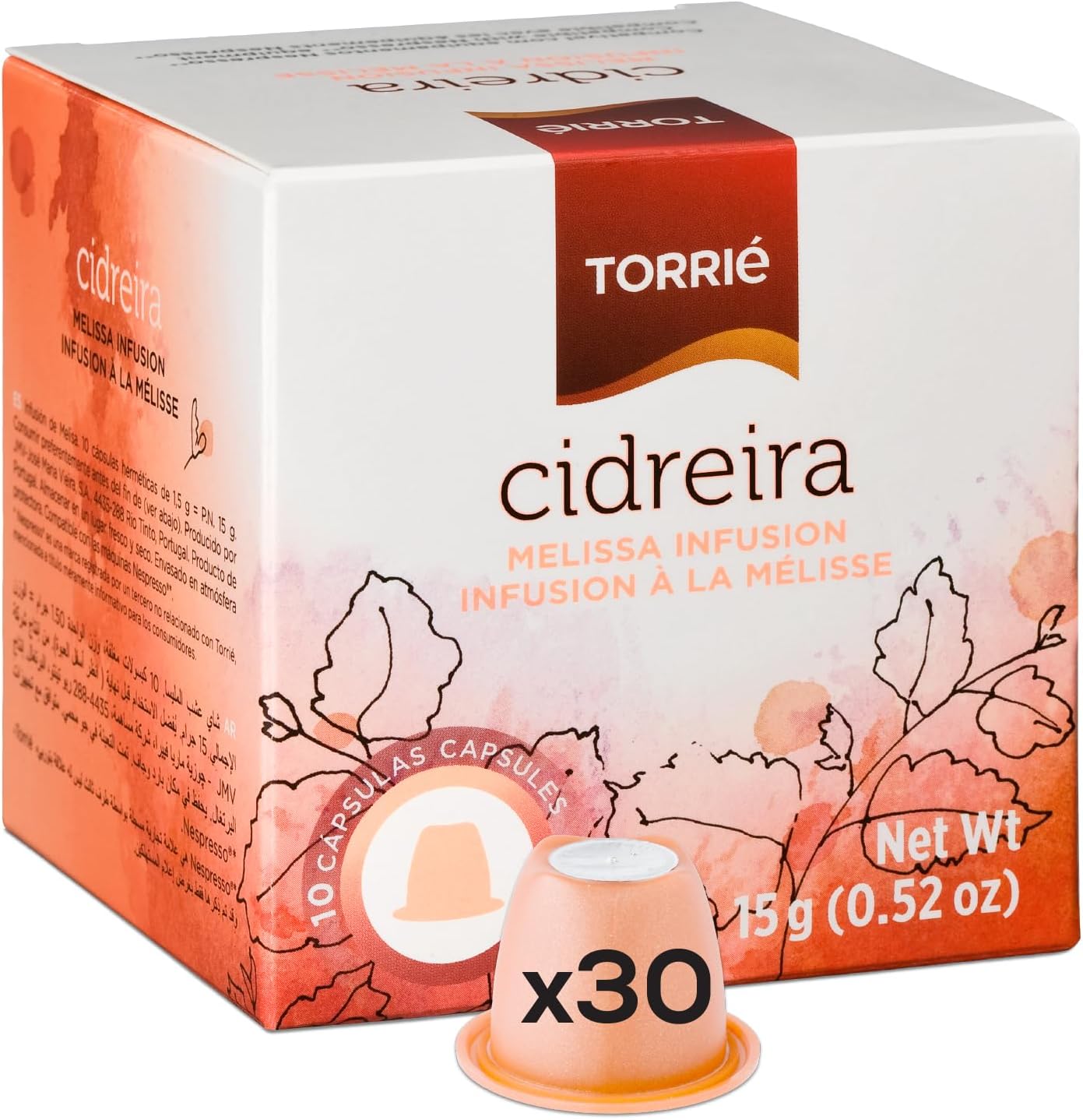 Lemon Balm Tea Nespresso® Compatible Coffee Machine Pods