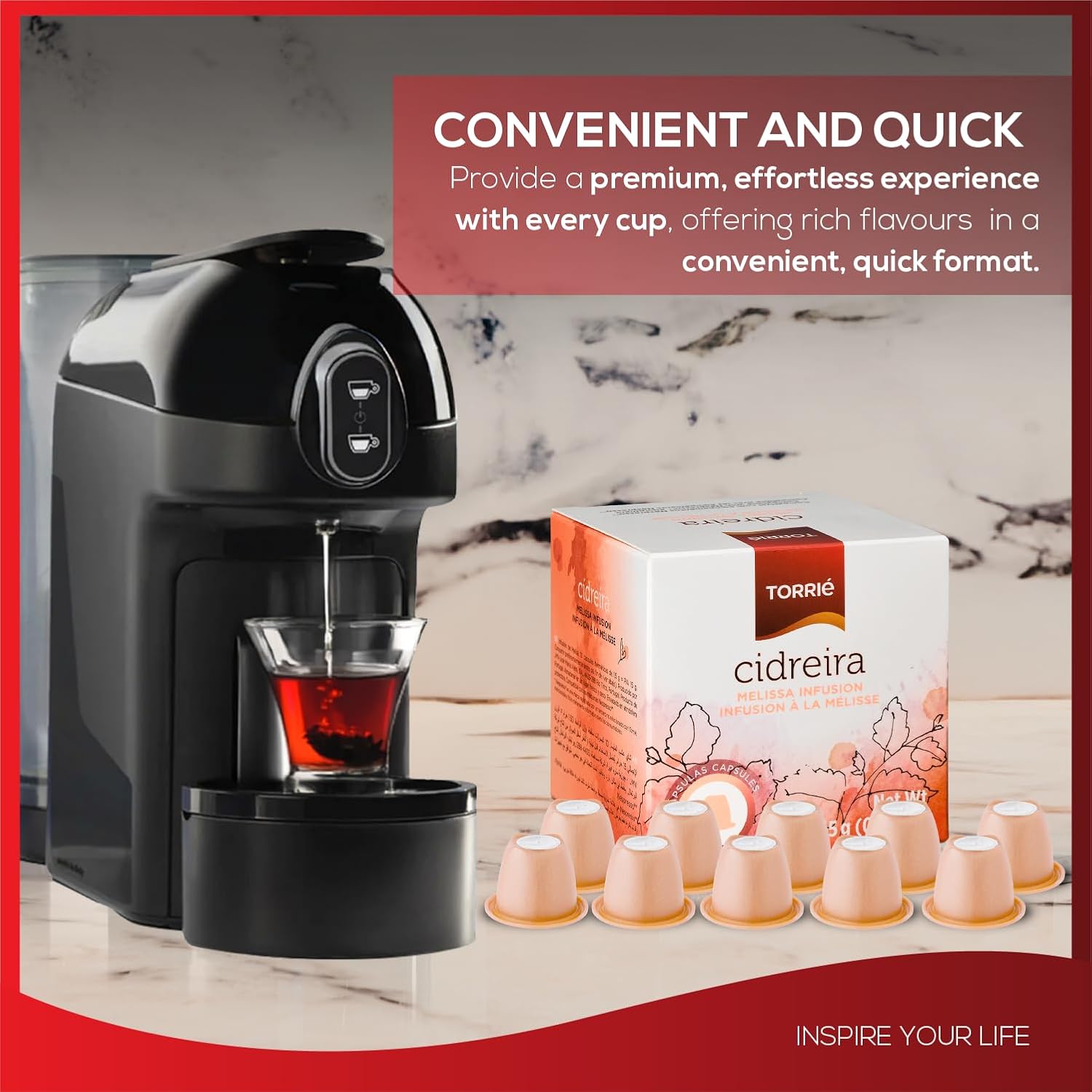 Lemon Balm Tea Nespresso® Compatible Coffee Machine Pods