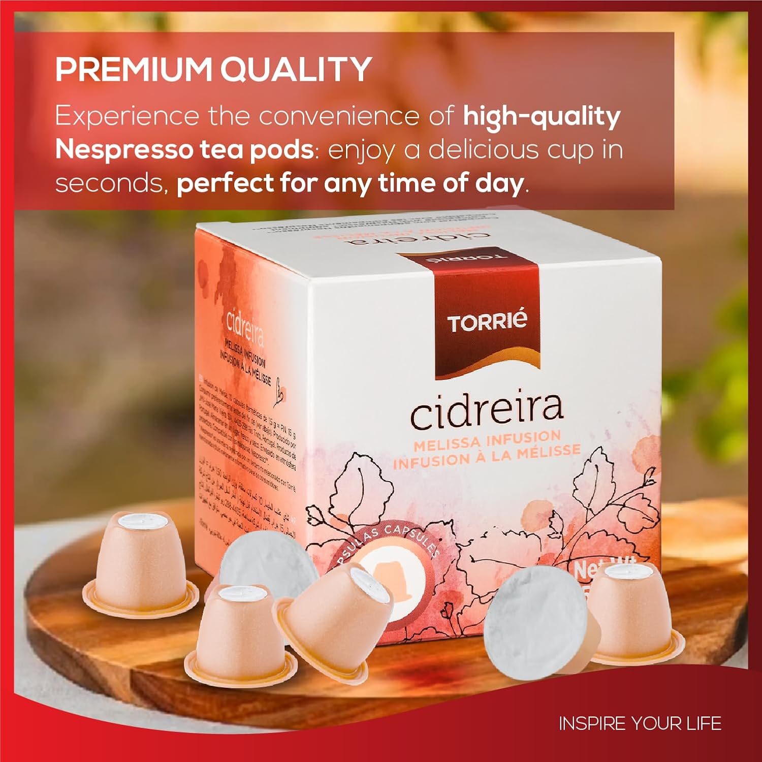 Lemon Balm Tea Nespresso® Compatible Coffee Machine Pods