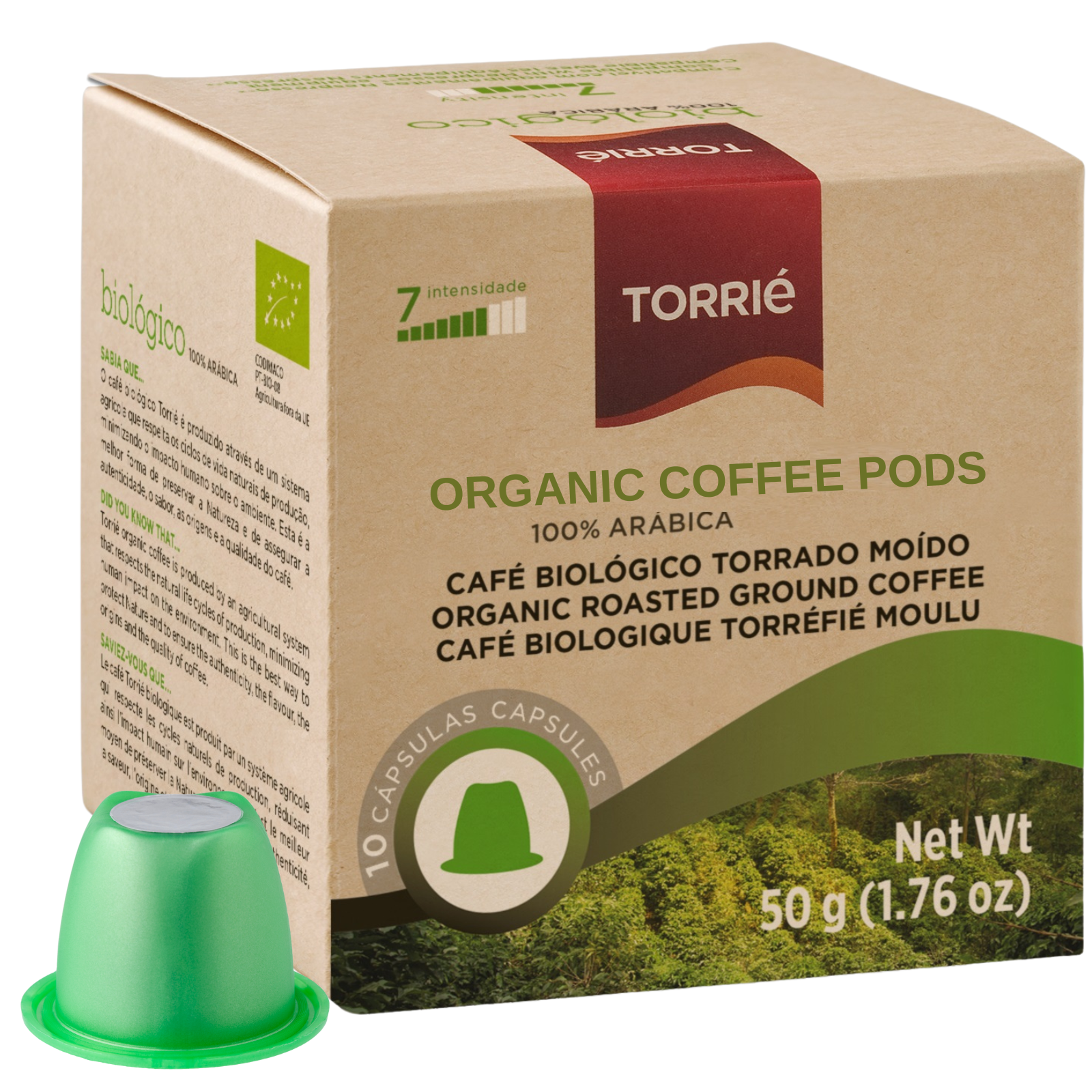 Organic Coffee Nespresso® Compatible Pods