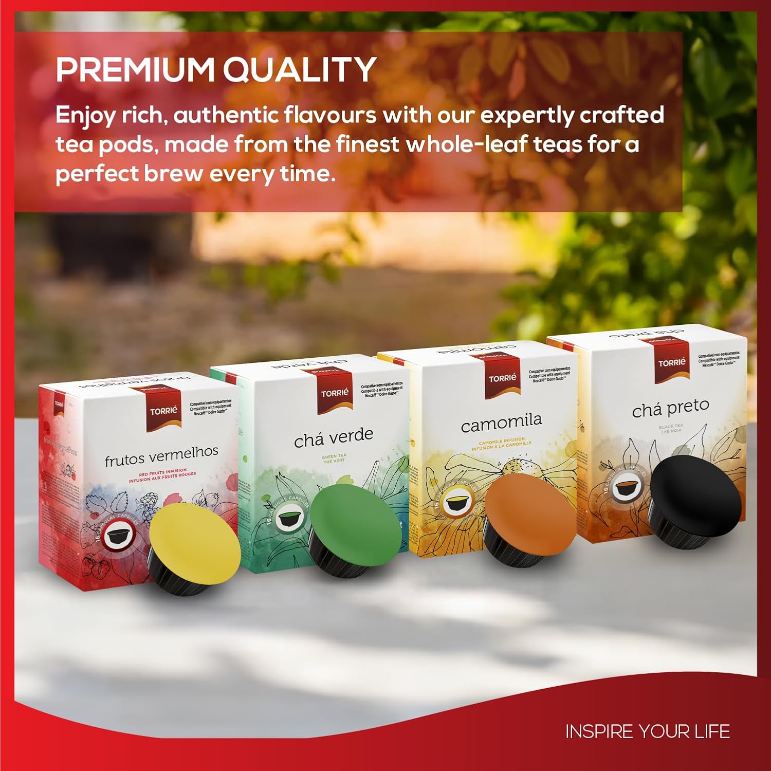 Red Fruit Tea - Dolce Gusto® Compatible Coffee Machine Pods