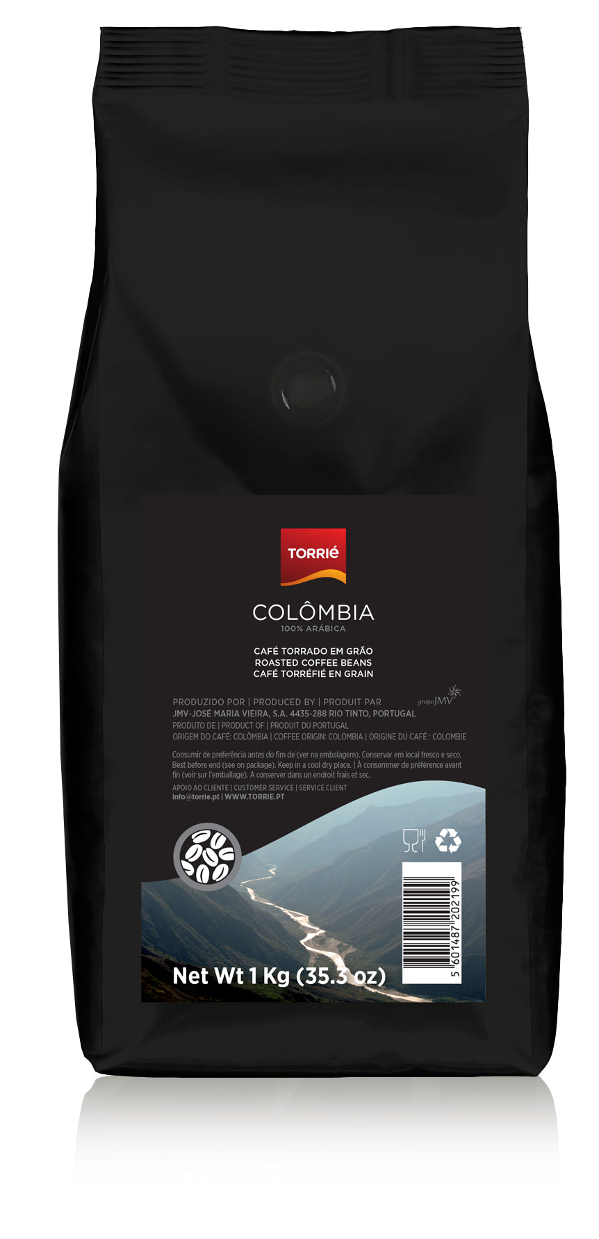 Colombia Coffee Beans 100% Arabica Single Origin 1kg