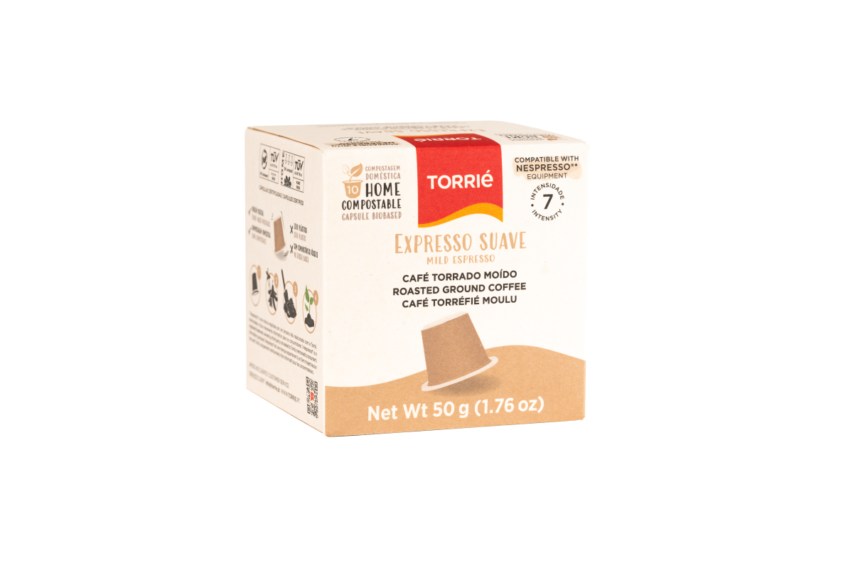 Home Compostable - Mild Taste Nespresso® Compatible Biodegradable Coffee Pods
