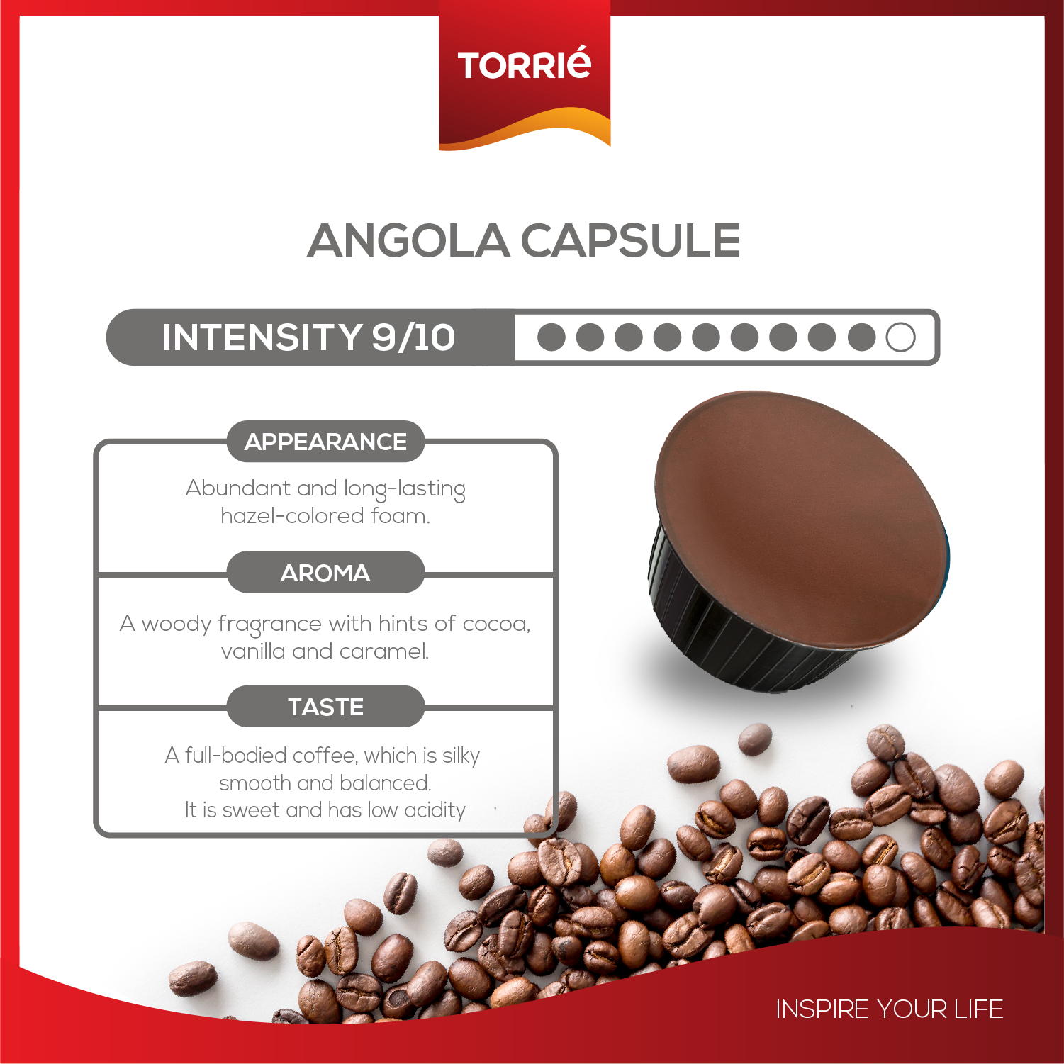 Angola - Dolce Gusto® Compatible Coffee Pods