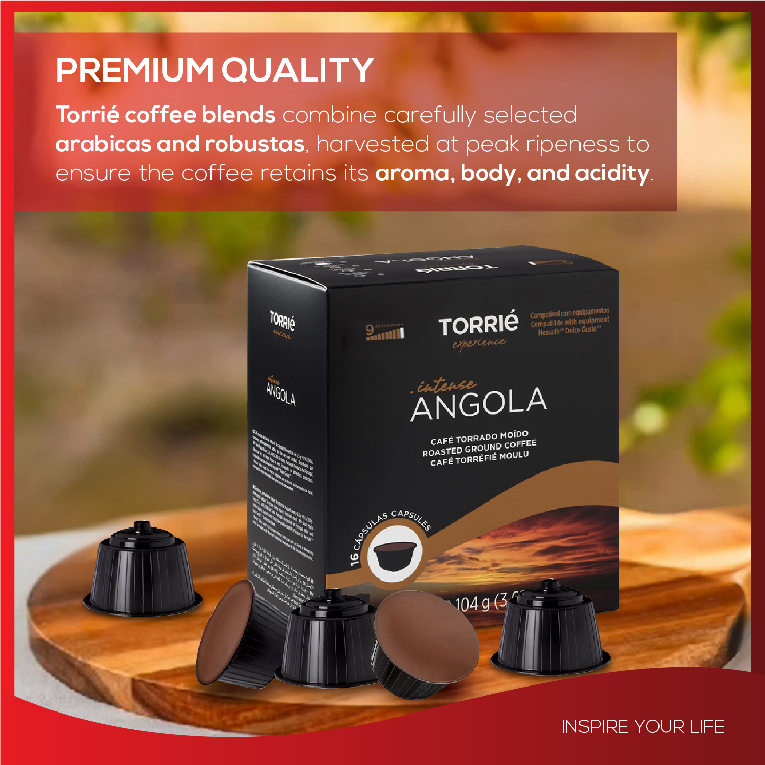 Angola - Dolce Gusto® Compatible Coffee Pods