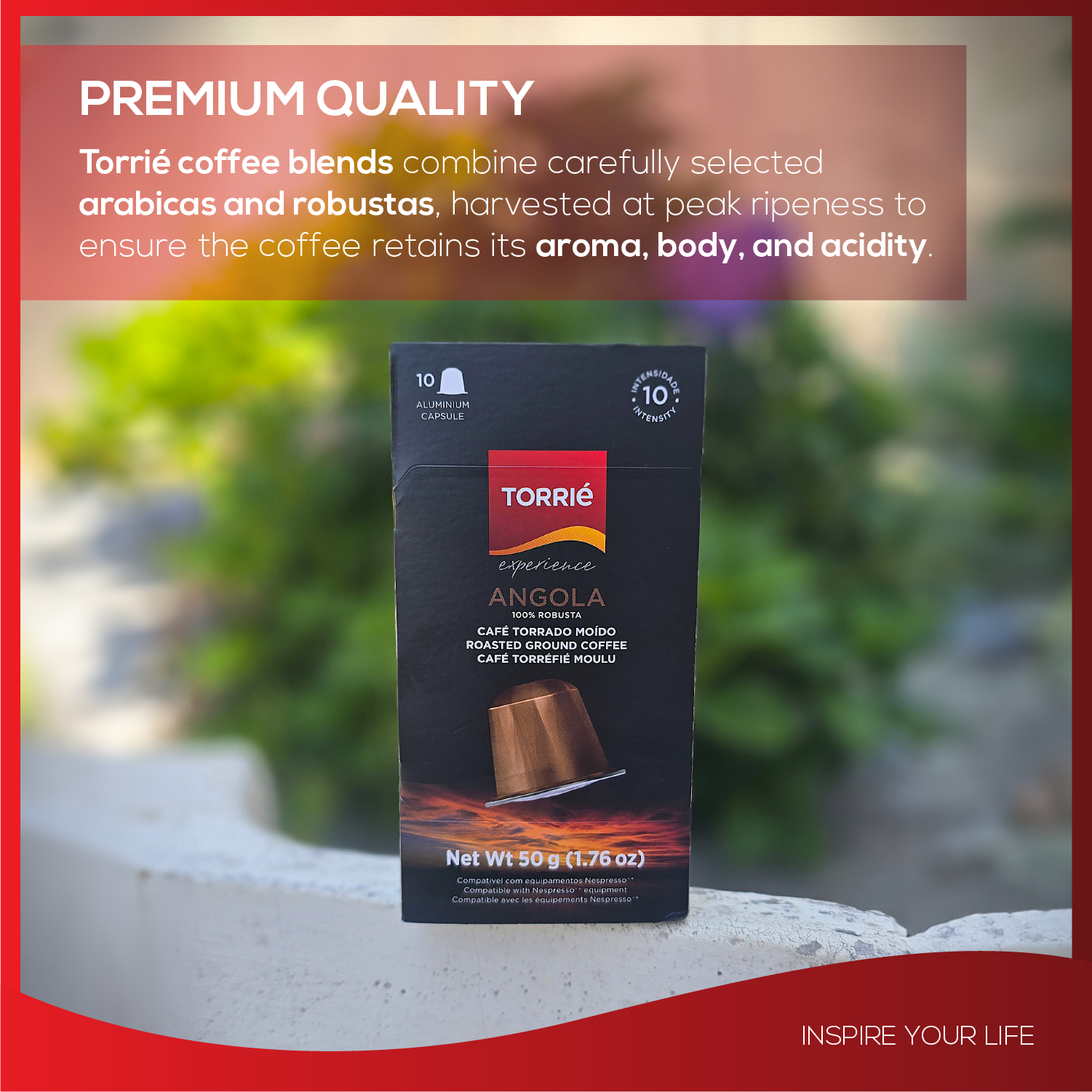Angola Aluminium Nespresso® Compatible Coffee Pods