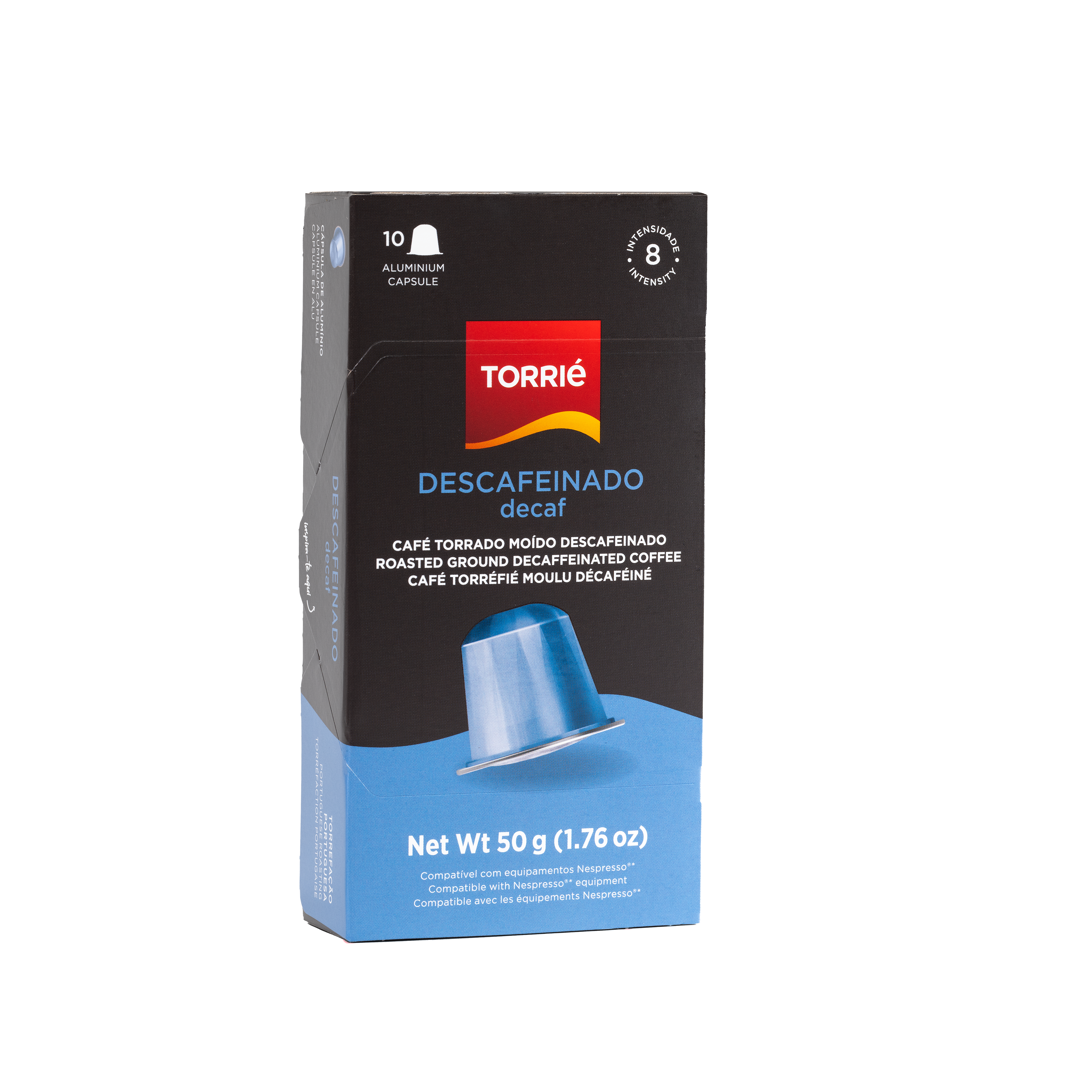 Decaf Aluminium Nespresso® Compatible Coffee Pods