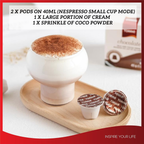 Chocolate Nespresso® Compatible Coffee Machine Pods