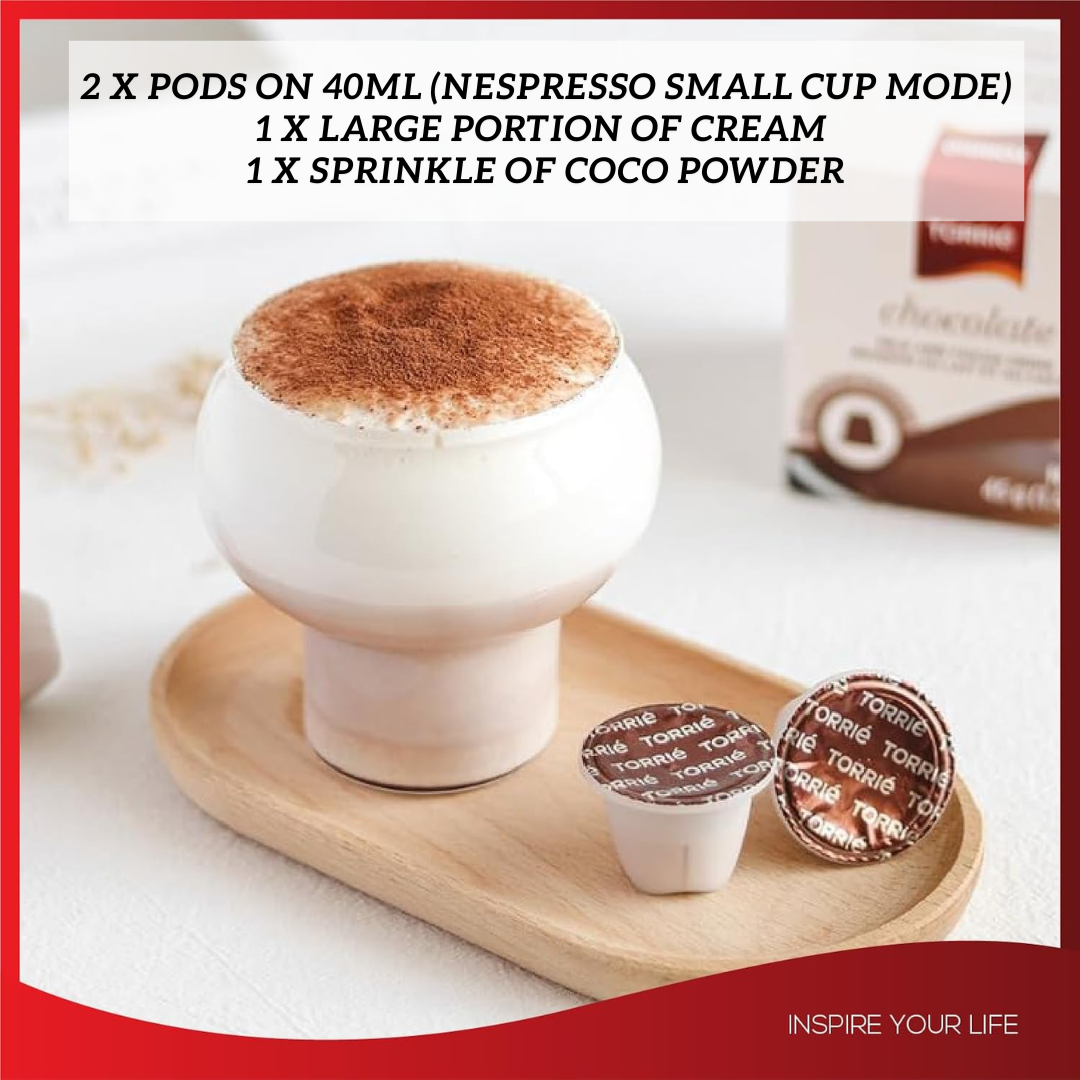 Chocolate Nespresso® Compatible Coffee Machine Pods