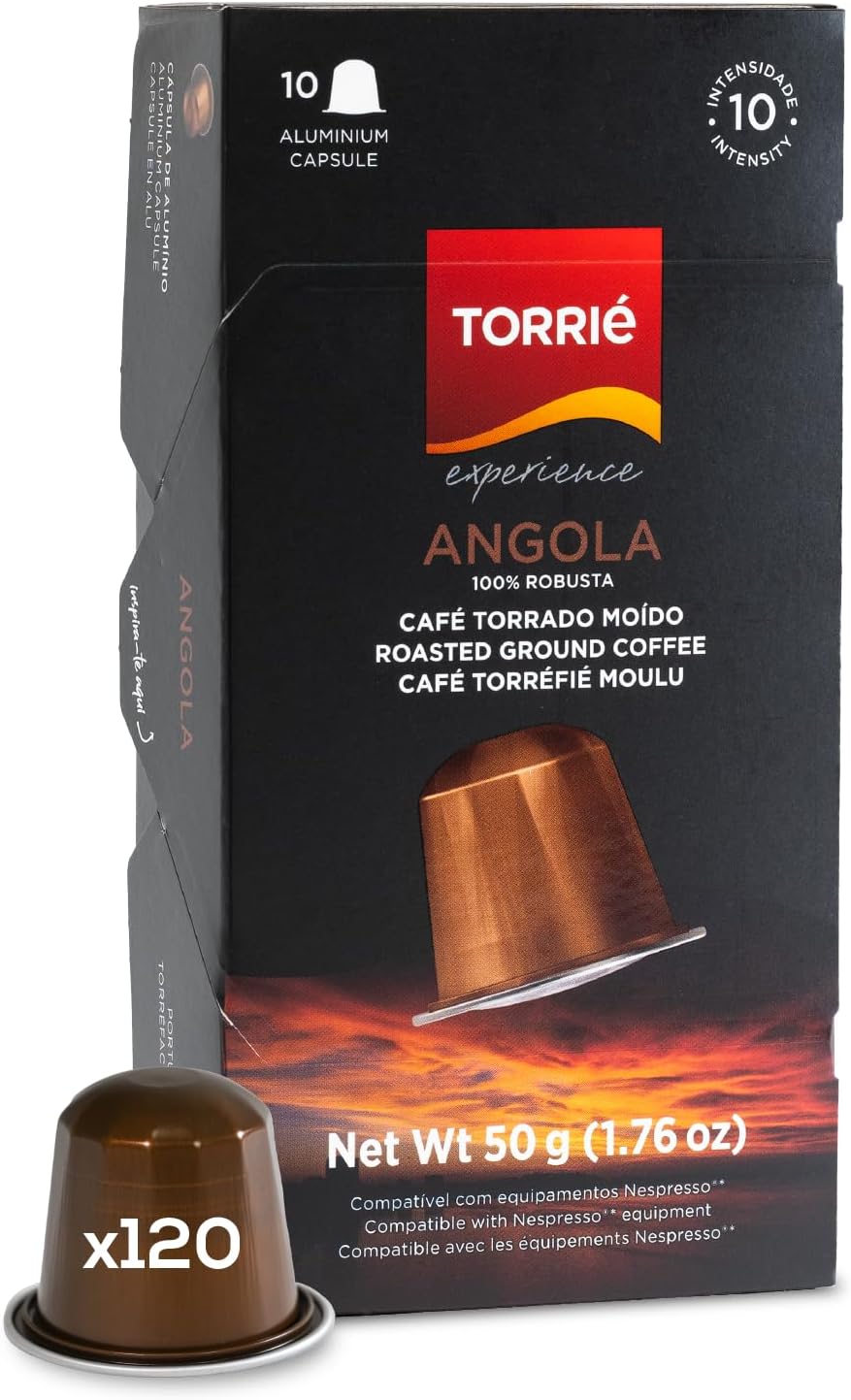 Angola Aluminium Nespresso® Compatible Coffee Pods