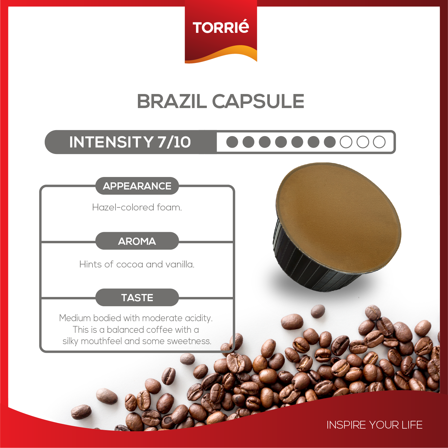 Brazil - Dolce Gusto® Compatible Coffee Pods