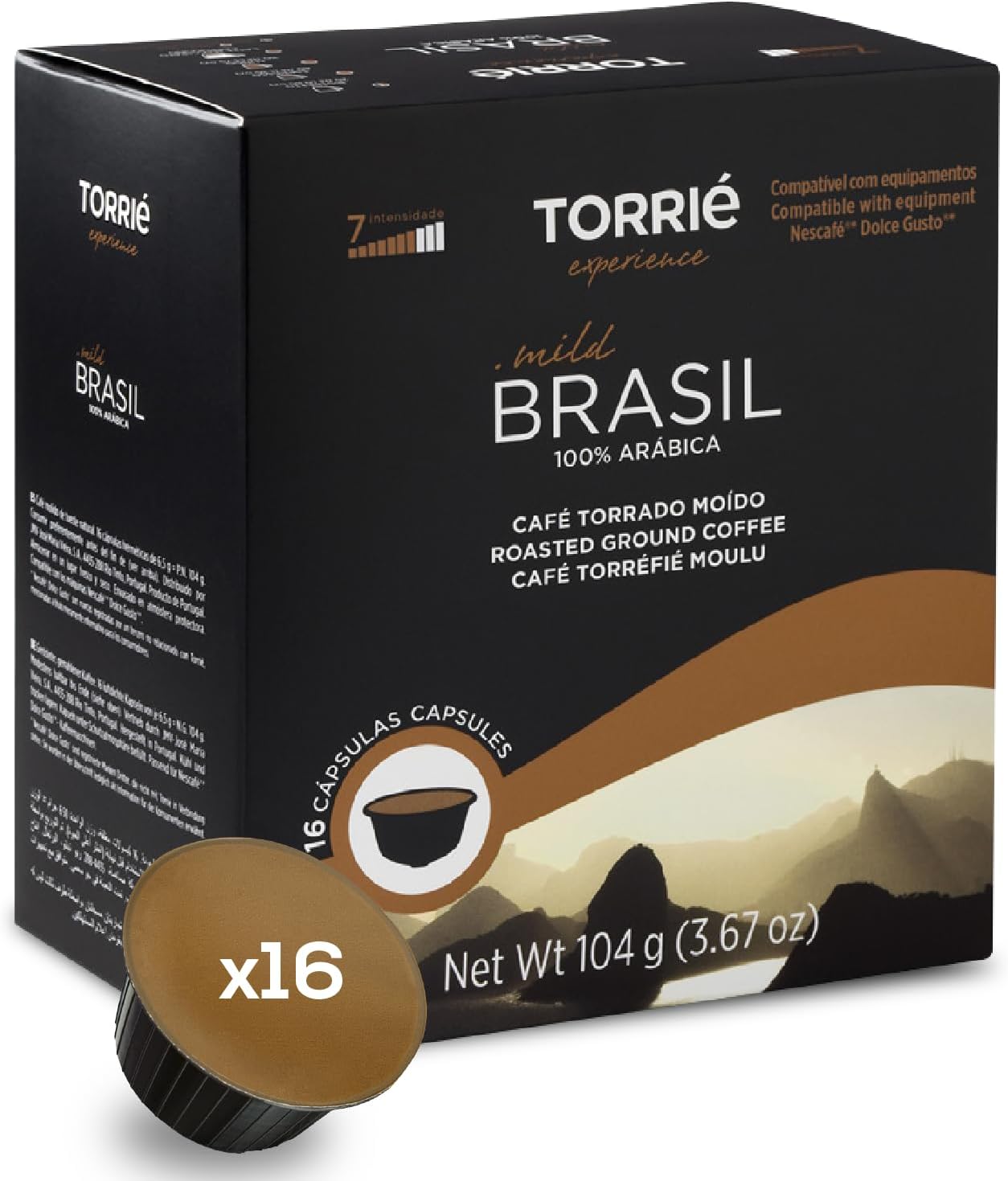 Brazil - Dolce Gusto® Compatible Coffee Pods