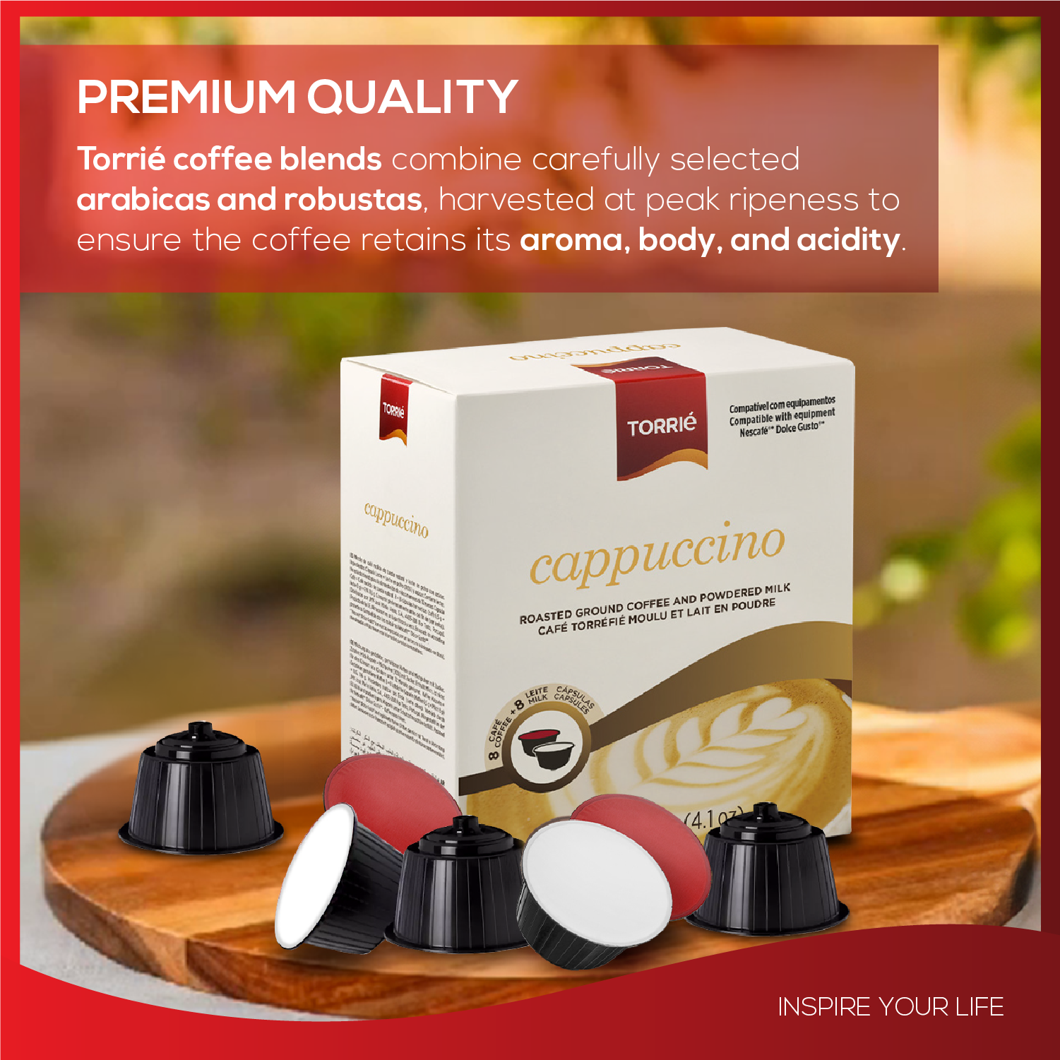 Cappuccino - Dolce Gusto® Compatible Milky Coffee Pods