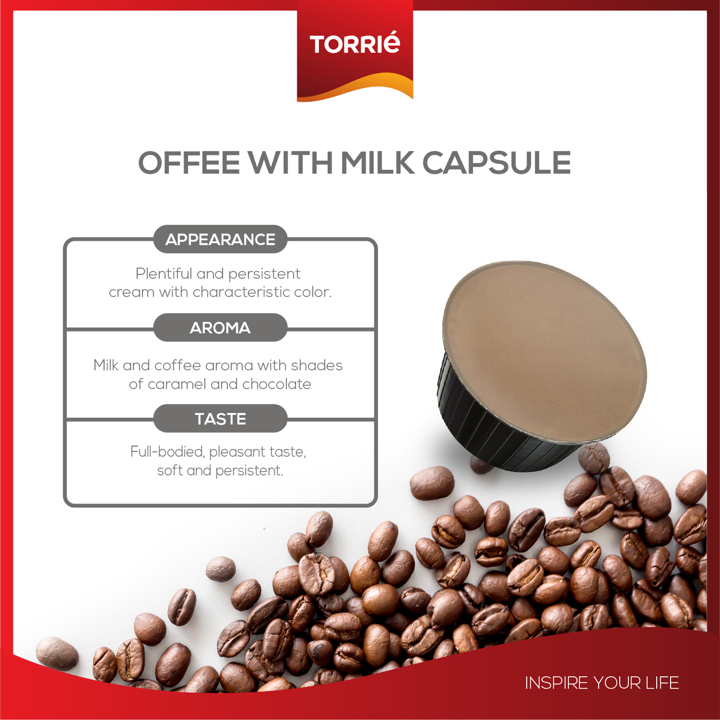 Coffee pods with milk best sale