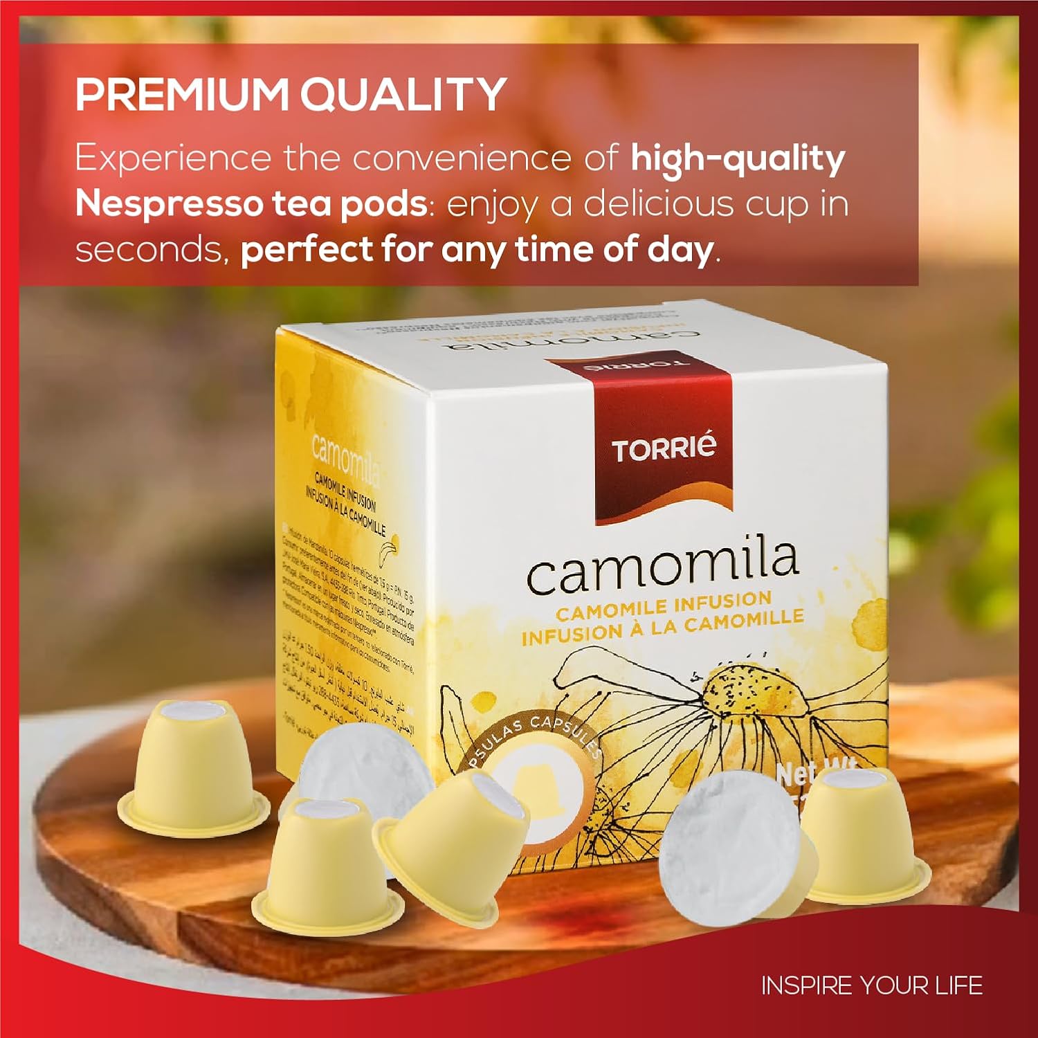Camomile Tea Nespresso® Compatible Coffee Machine Pods