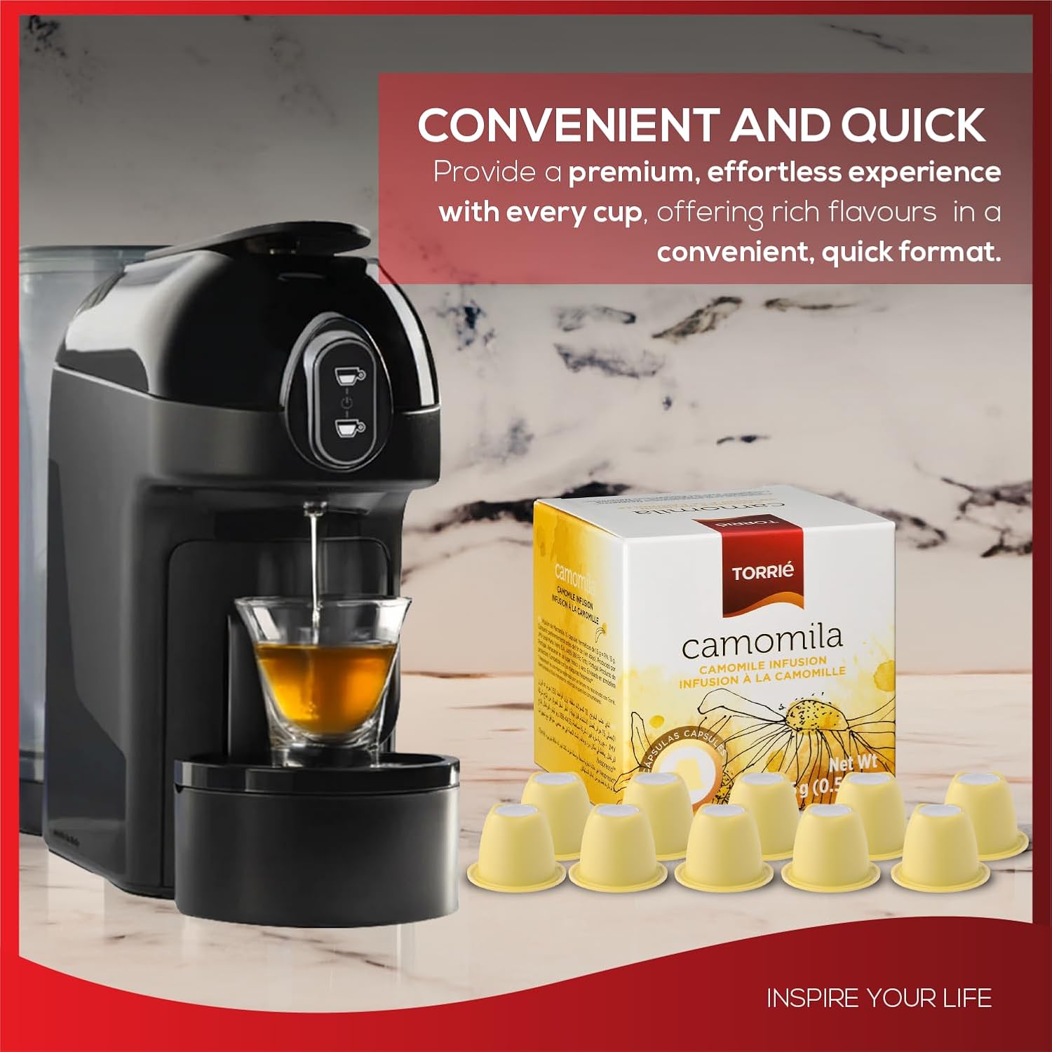 Camomile Tea Nespresso® Compatible Coffee Machine Pods
