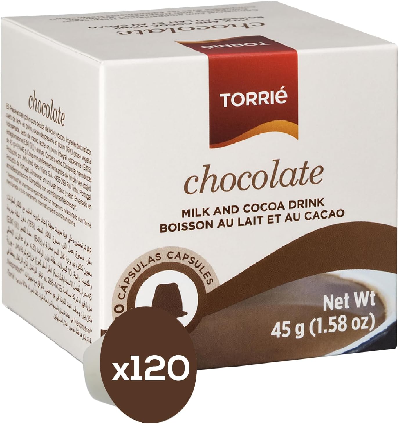 Chocolate Nespresso® Compatible Coffee Machine Pods