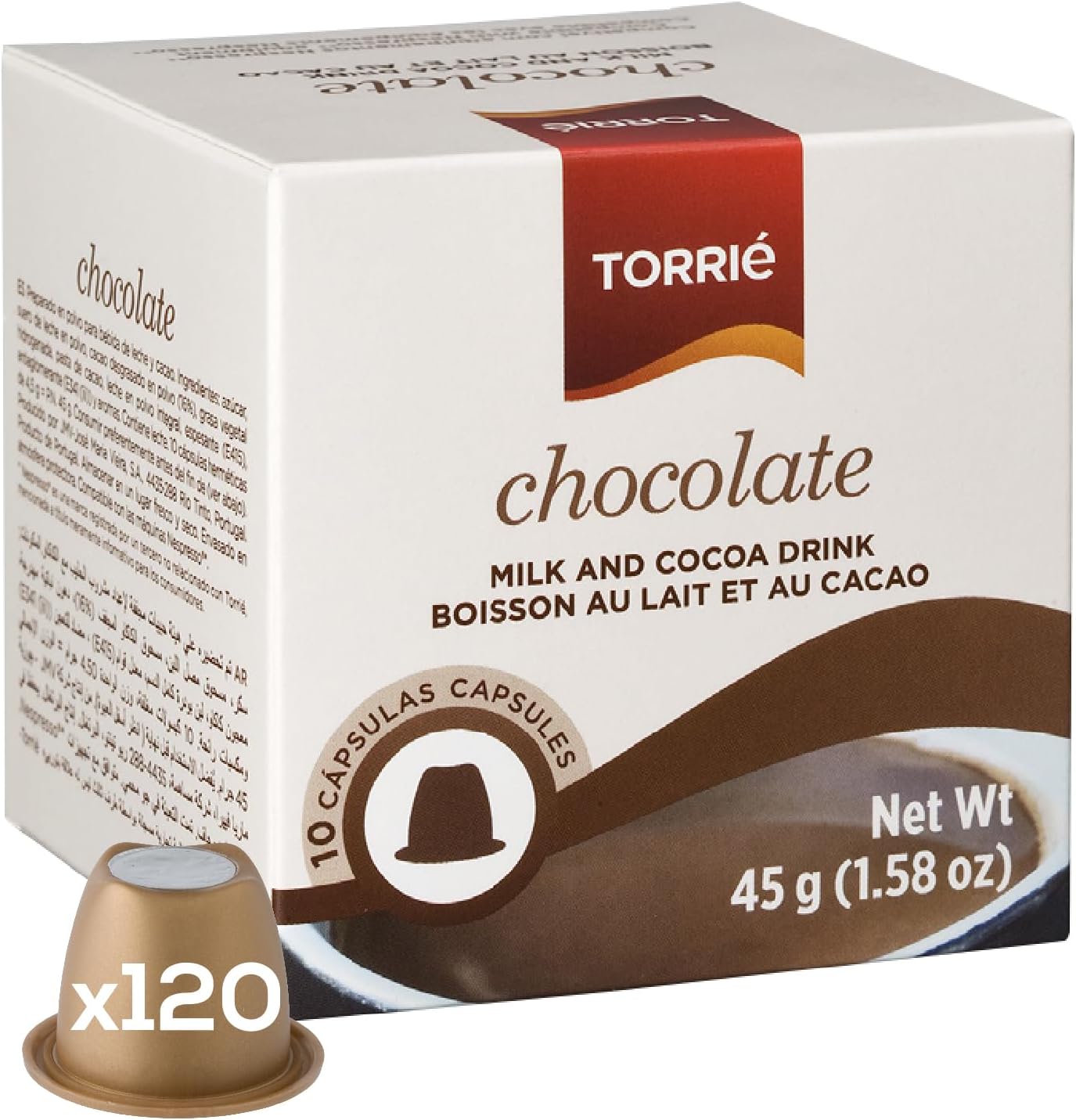 Chocolate Nespresso® Compatible Coffee Machine Pods