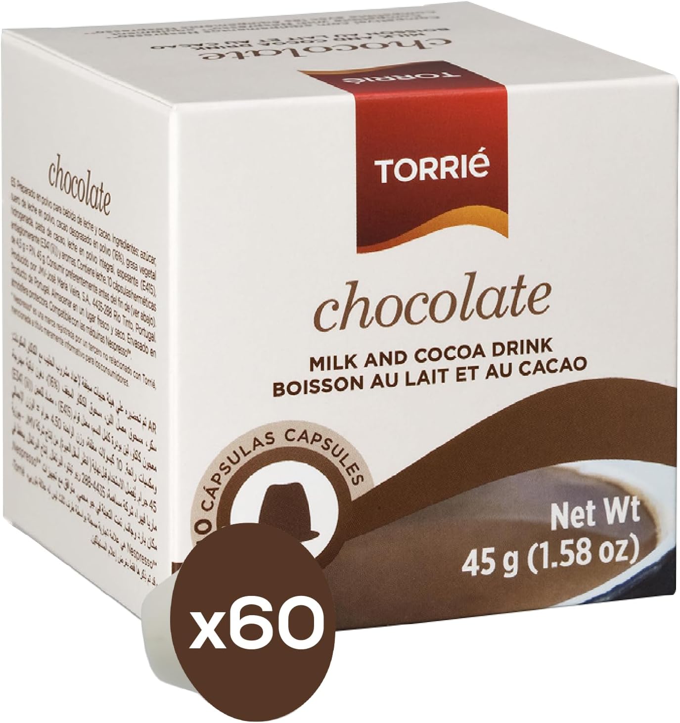 Chocolate Nespresso® Compatible Coffee Machine Pods