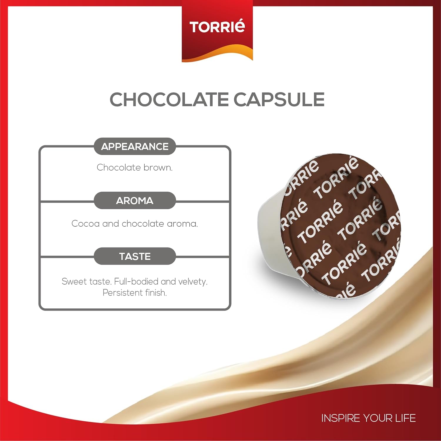 Chocolate Nespresso® Compatible Coffee Machine Pods