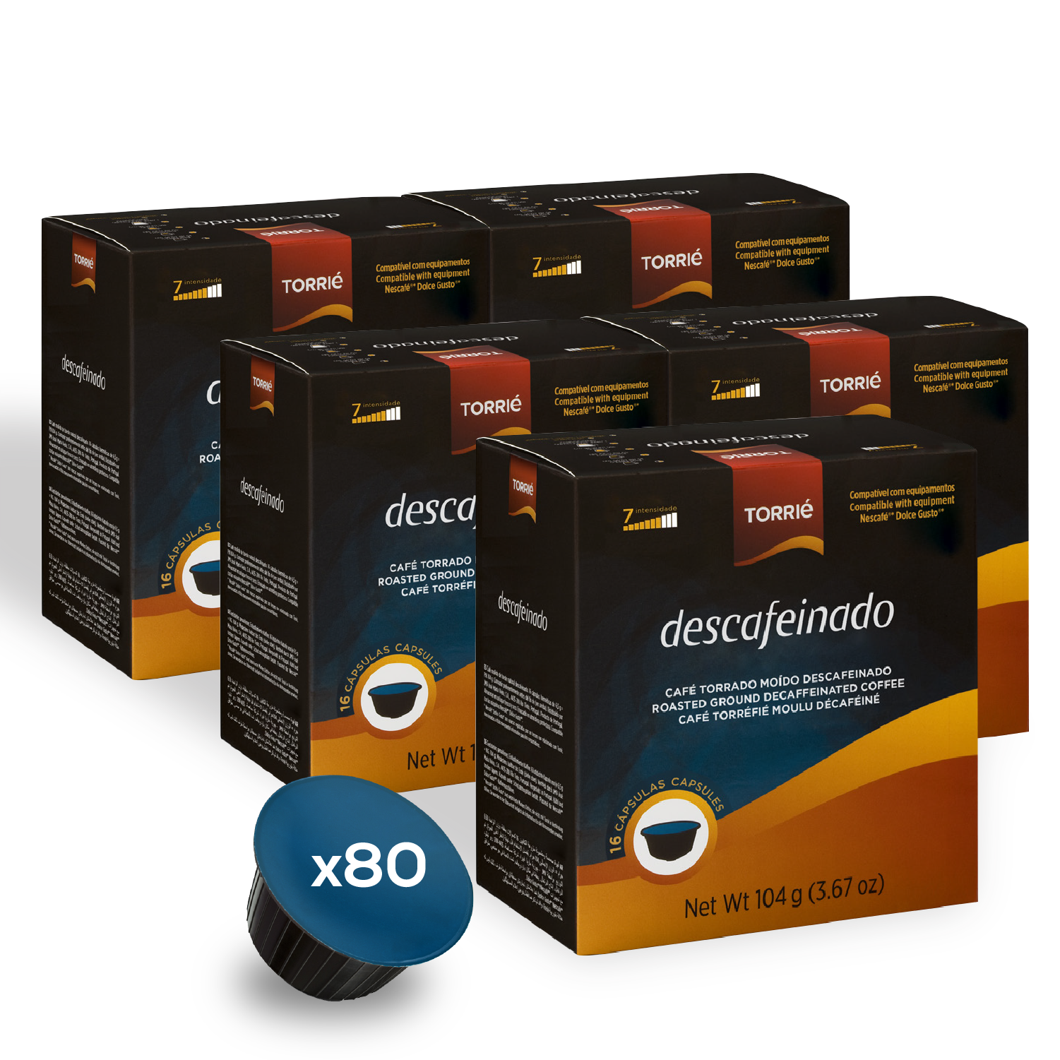 Decaf - Dolce Gusto® Compatible Decaffeinated Coffee Pods