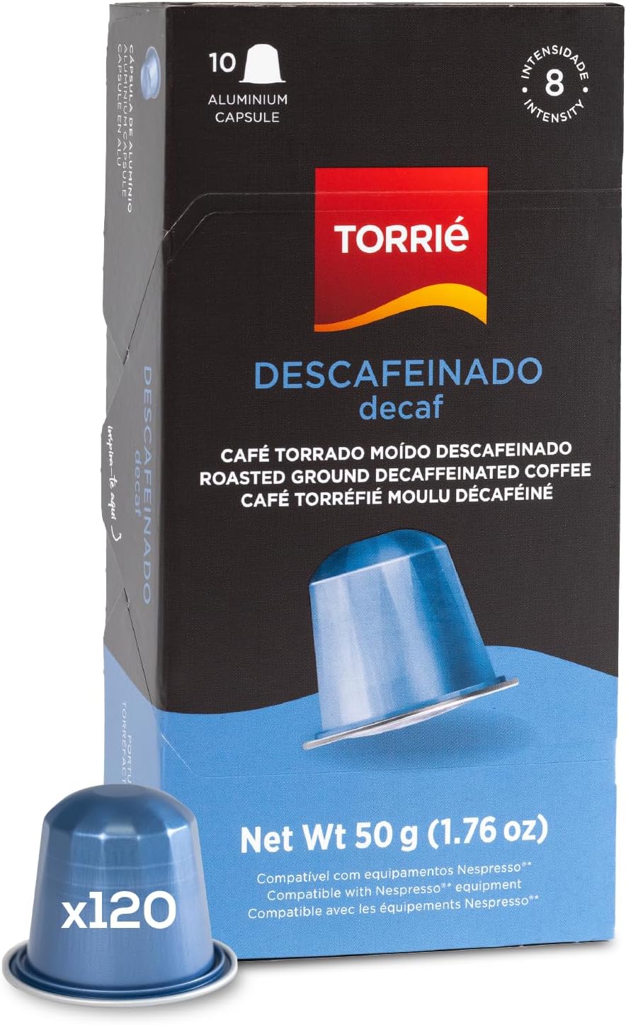 Decaf Aluminium Nespresso® Compatible Coffee Pods