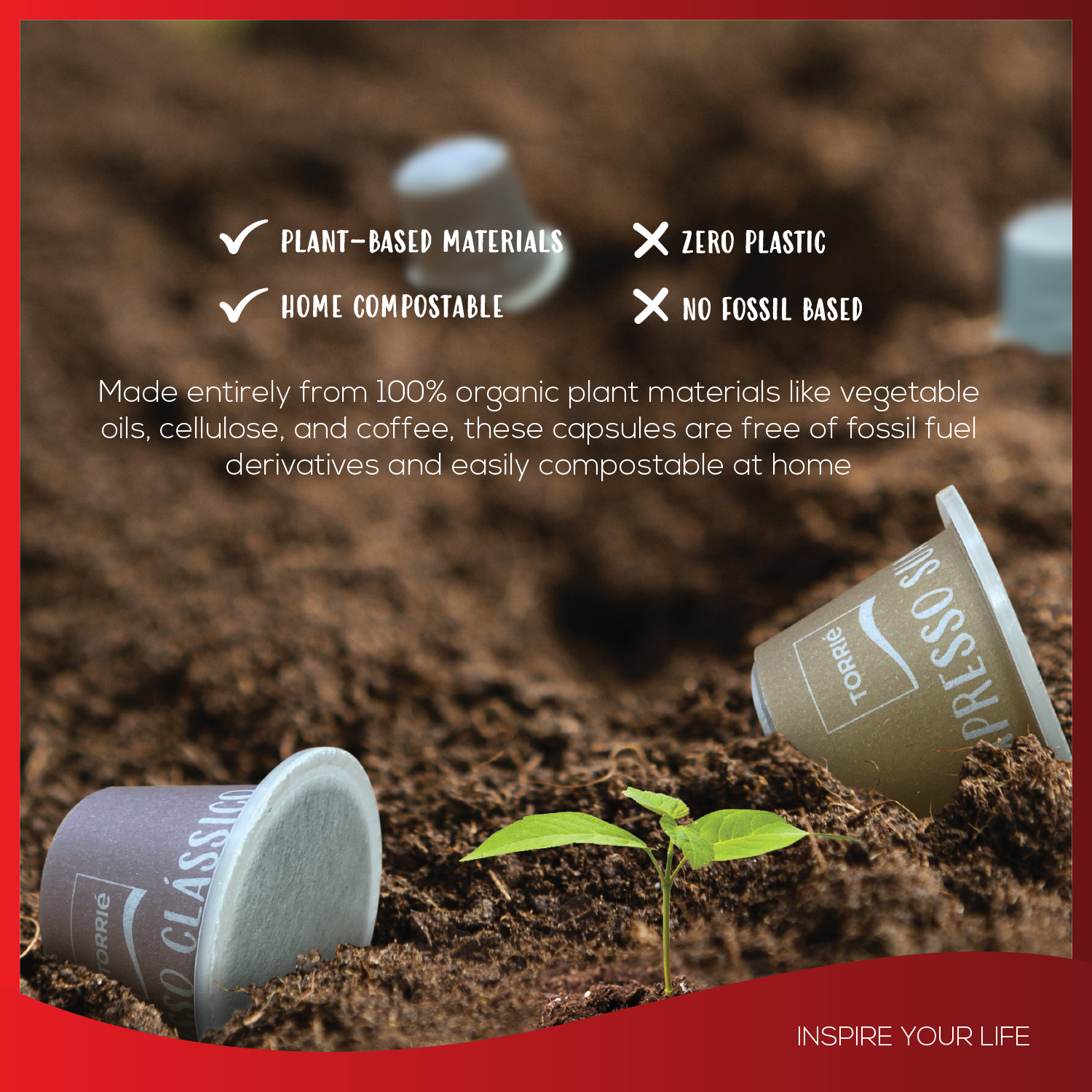 Home Compostable - Classic Taste - Nespresso® Compatible Biodegradable Coffee Pods