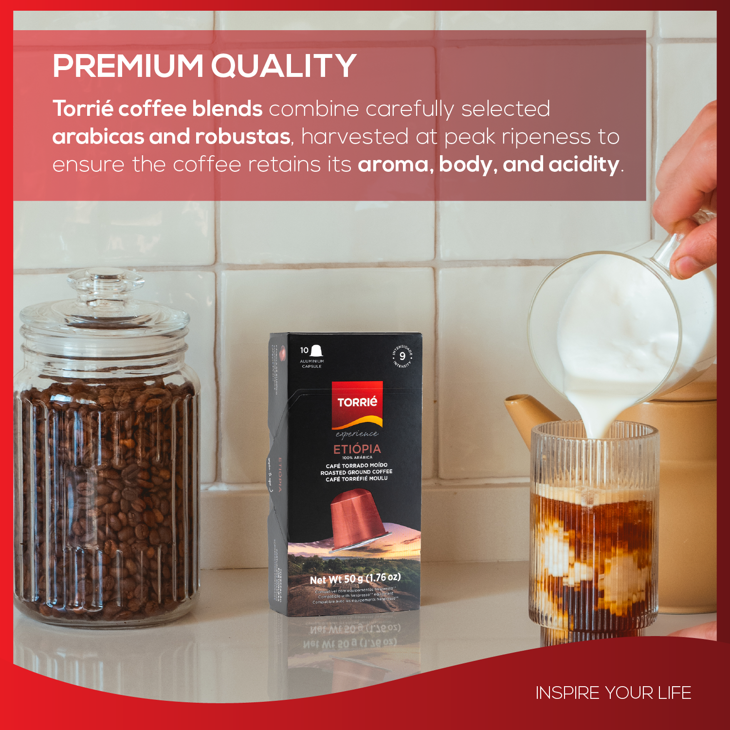 Ethiopia Aluminium Nespresso® Compatible Coffee Pods