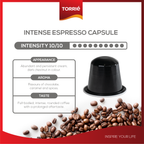 Intense Aluminium Nespresso® Compatible Coffee Pods