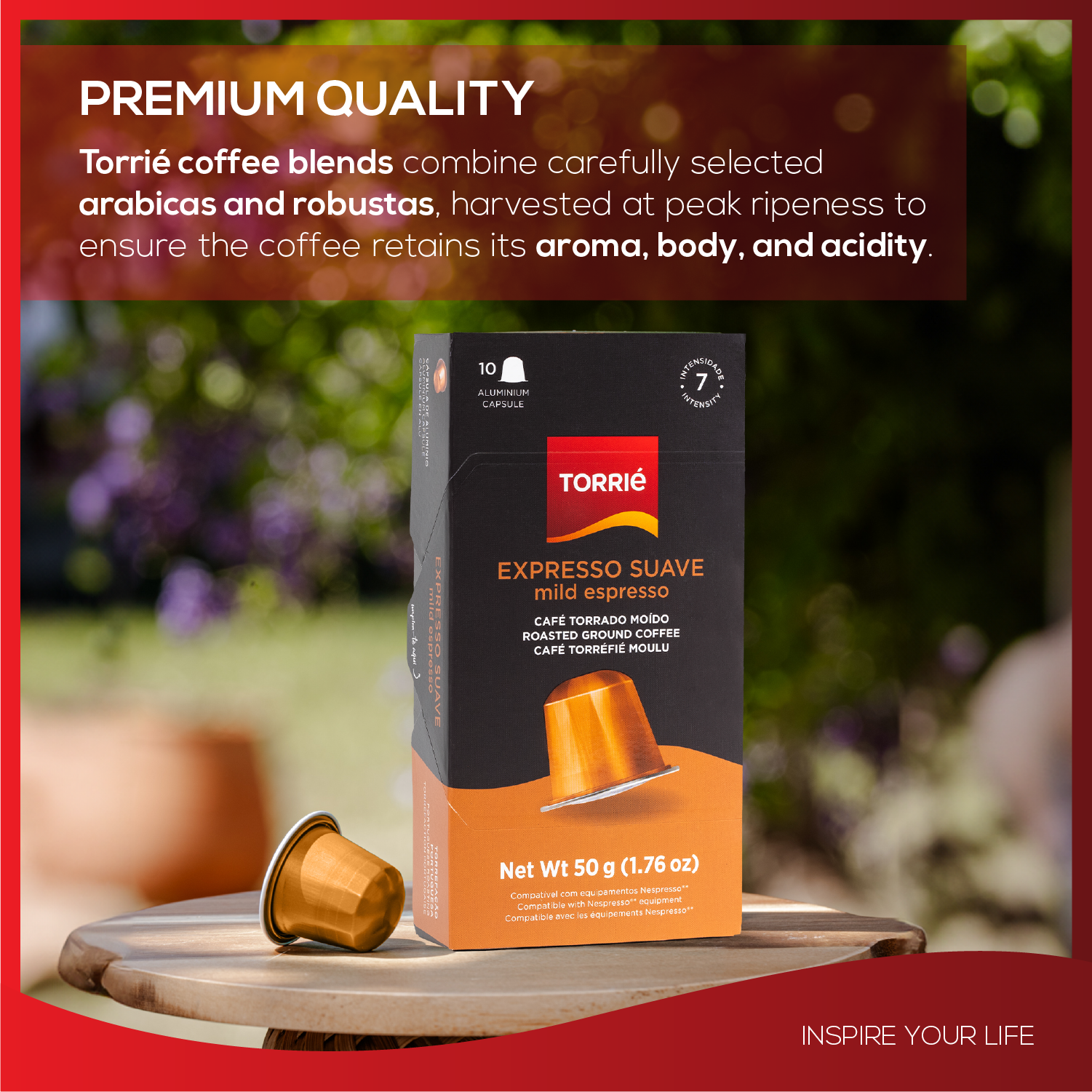 Mild Aluminium Nespresso® Compatible Coffee Pods