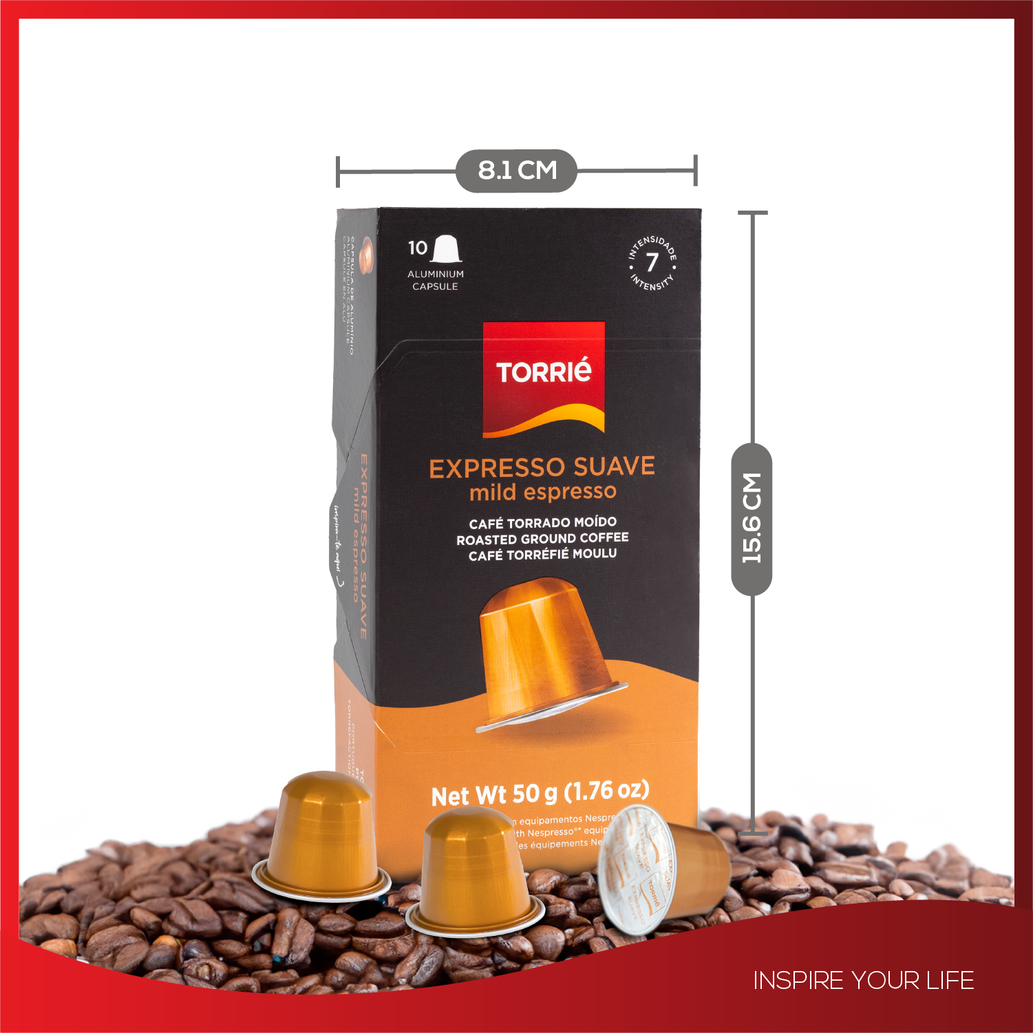 Mild Aluminium Nespresso® Compatible Coffee Pods