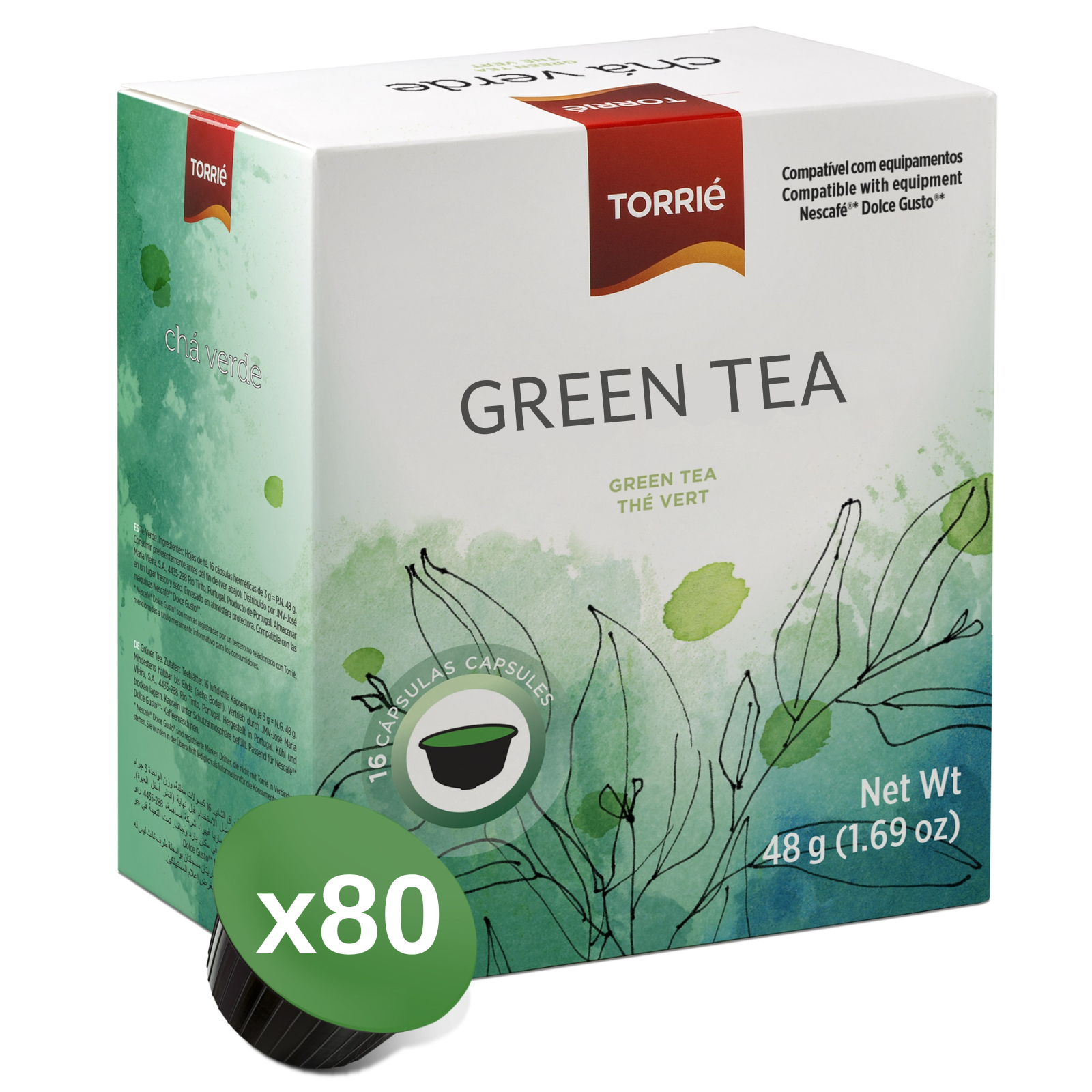 Torrie Tea Classic Dolce Gusto Compatible Pods Recyclable