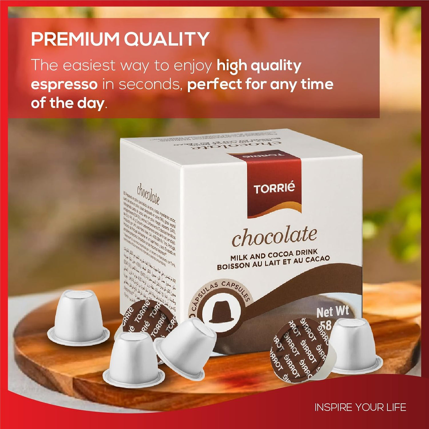 Podista Nespresso Hot Cocoa Podista Hot Chocolate Original-Line