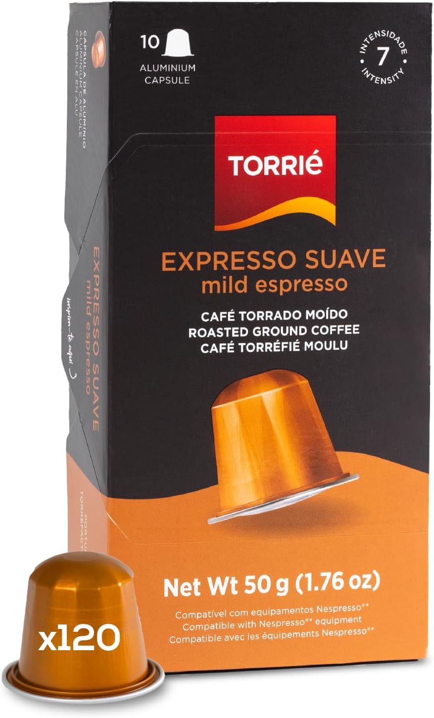 Mild Aluminium Nespresso® Compatible Coffee Pods