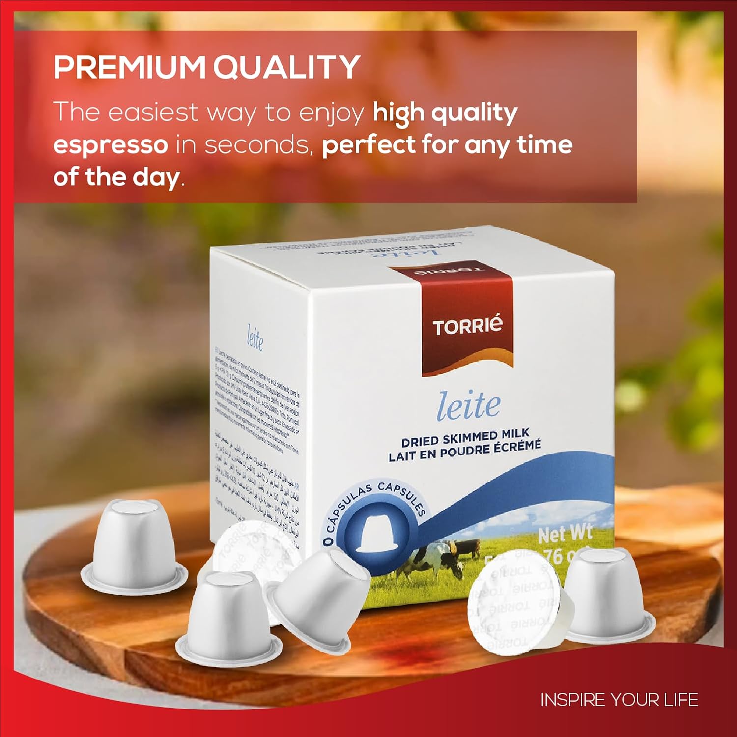 Skinny Milk Creamer Nespresso® Compatible Coffee Machine Pods