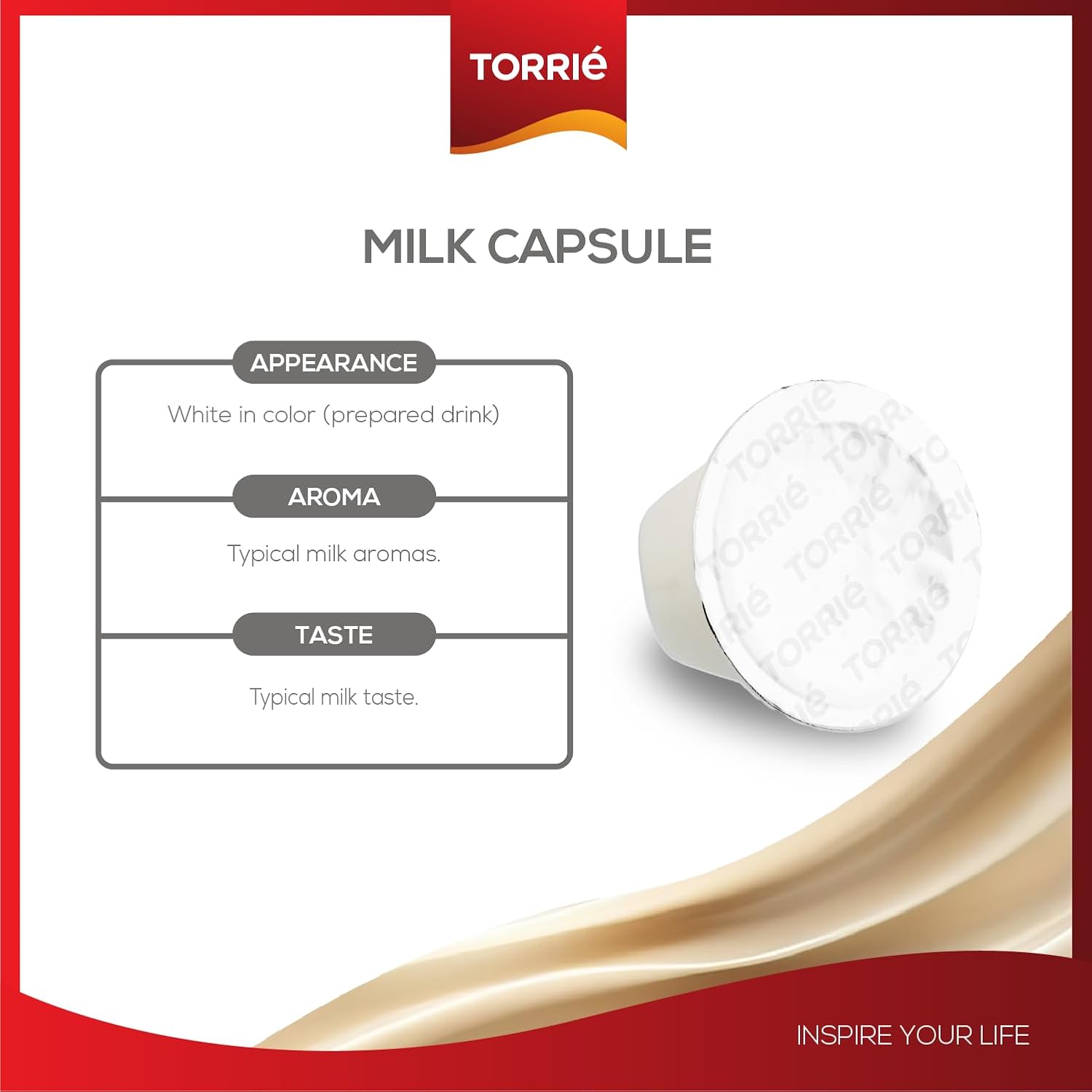 Skinny Milk Creamer Nespresso® Compatible Coffee Machine Pods