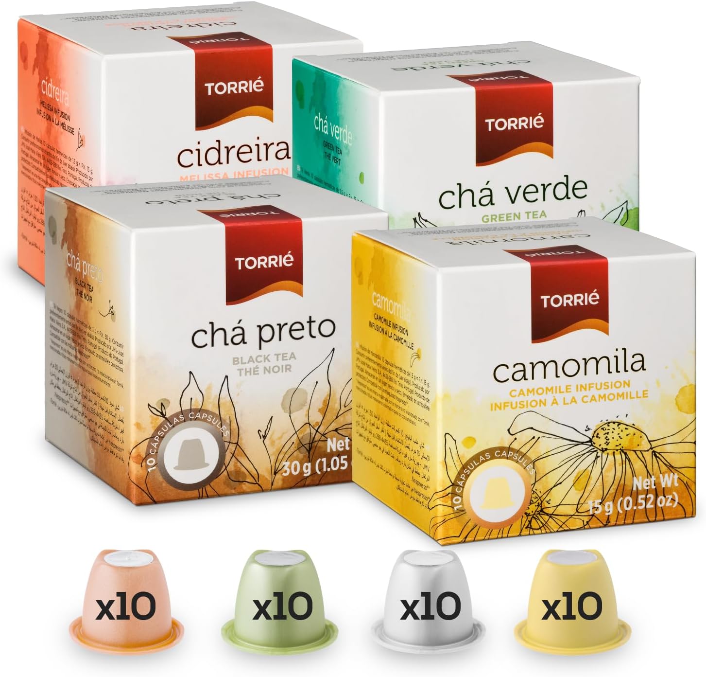 Torrie Tea Classic Nespresso Compatible Pods Recyclable
