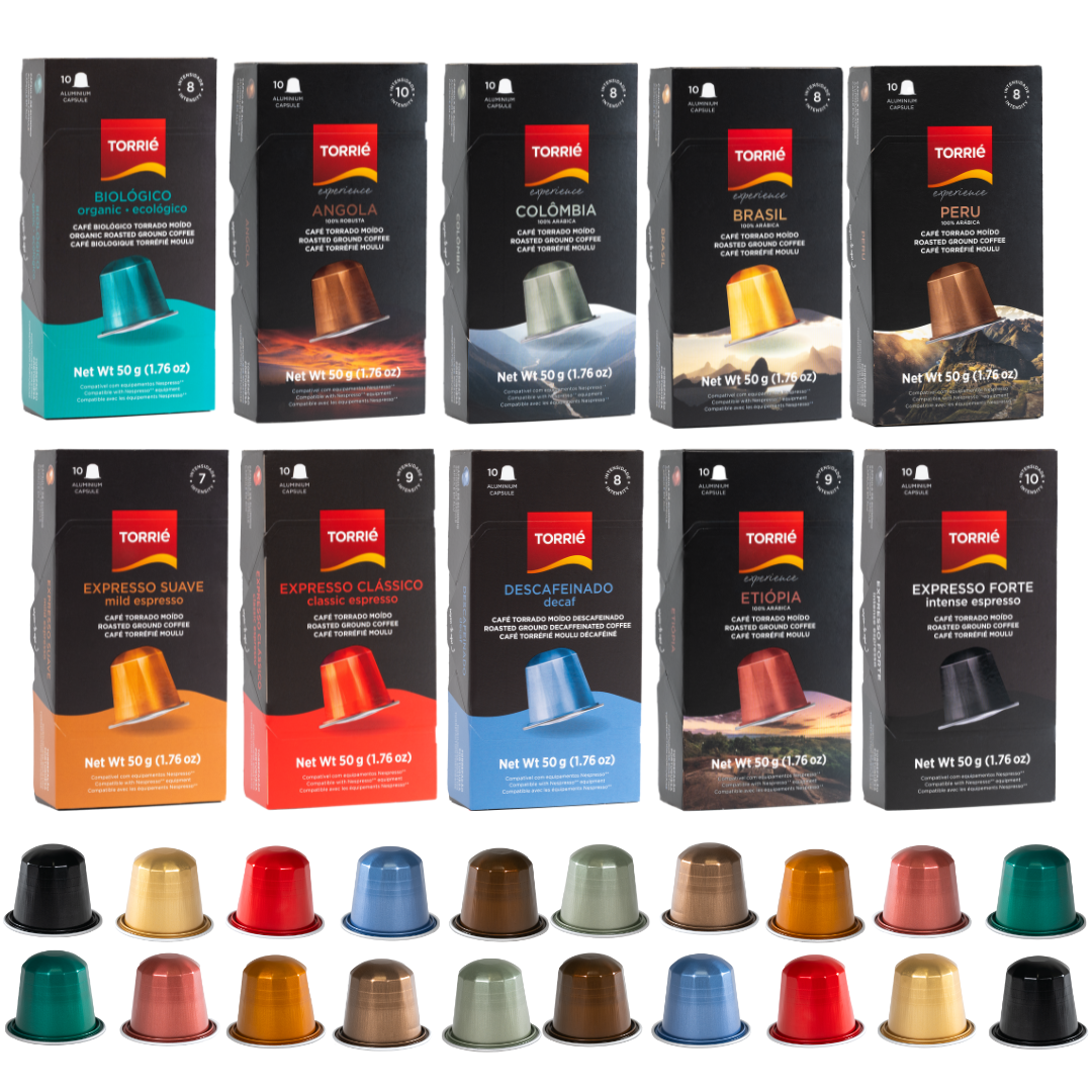 Torrie Coffee Classic Nespresso Compatible Aluminum Pods Recyclable