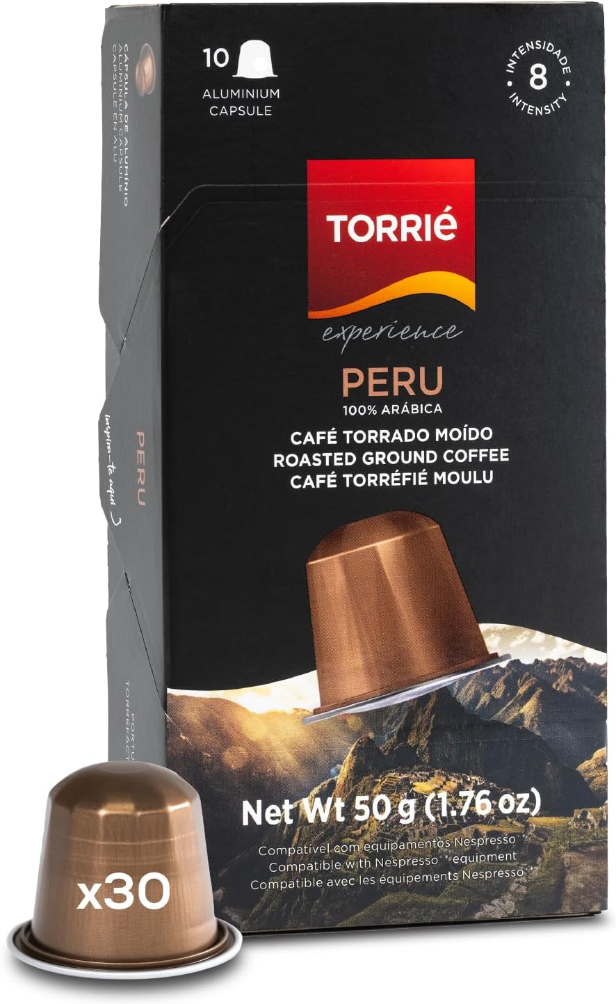 Peru Aluminium Nespresso® Compatible Coffee Pods