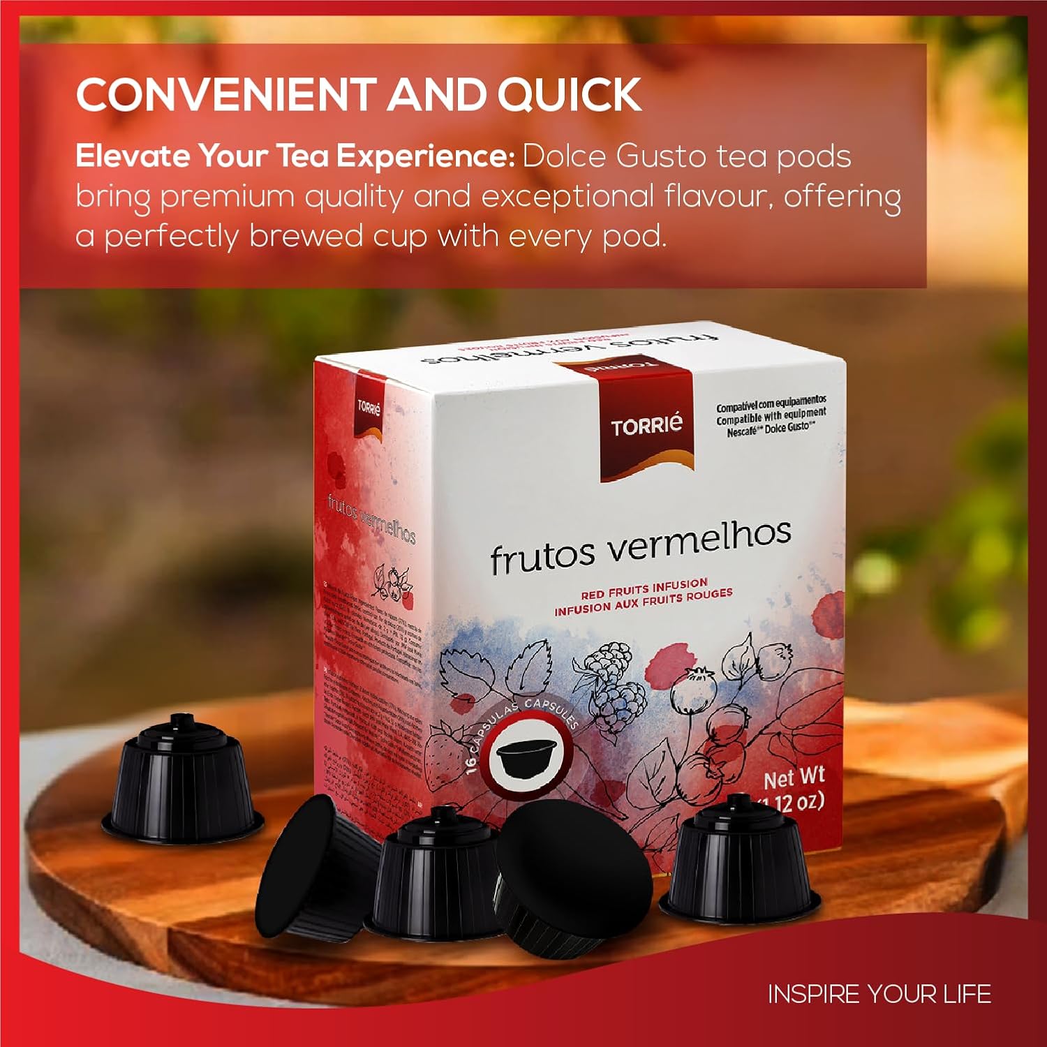 Red Fruit Tea - Dolce Gusto® Compatible Coffee Machine Pods